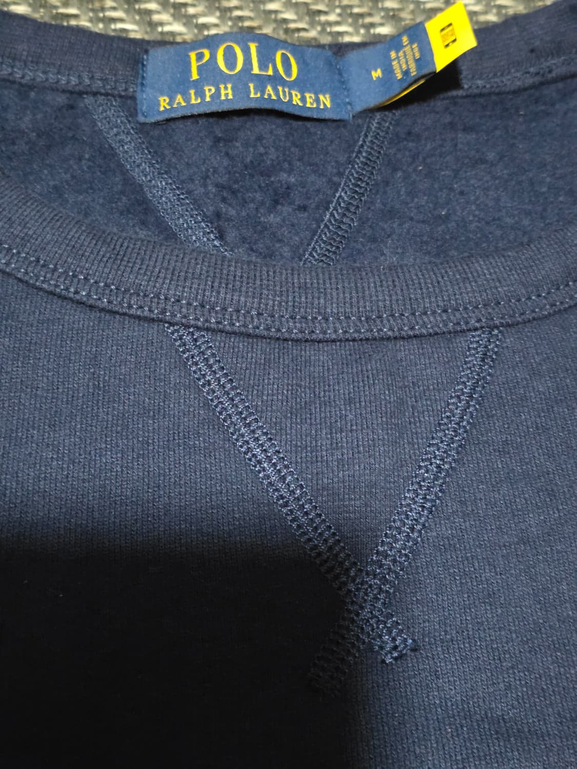 폴로 랄프로렌 로고 스웻셔츠 기모 맨투맨 네이비 M 상품이미지7