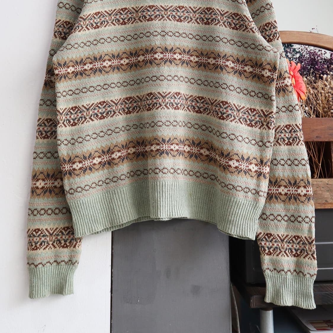 폴로 페어아일 니트 상품이미지3