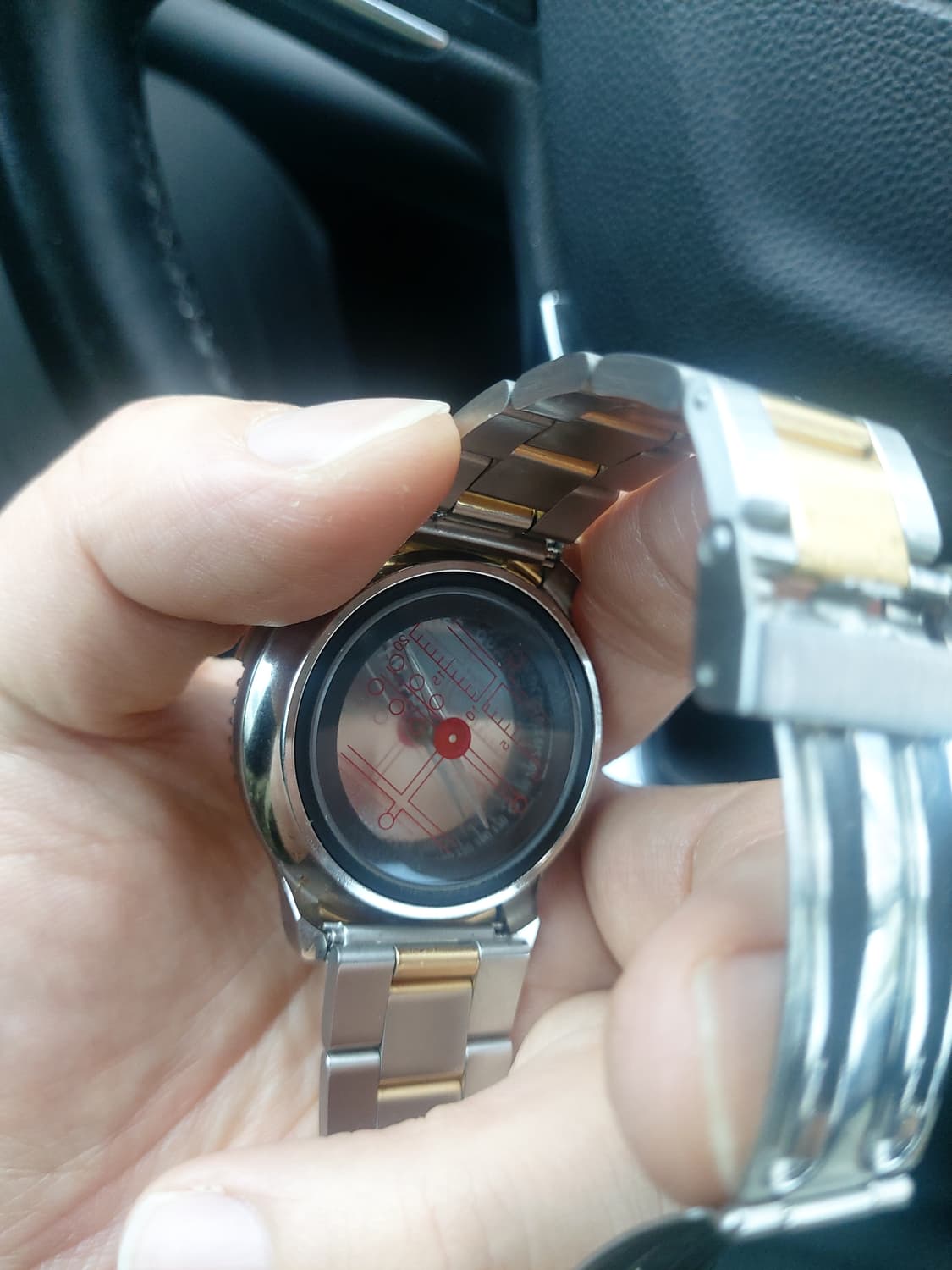 빈티지 콤비 메탈 시계 상품이미지6