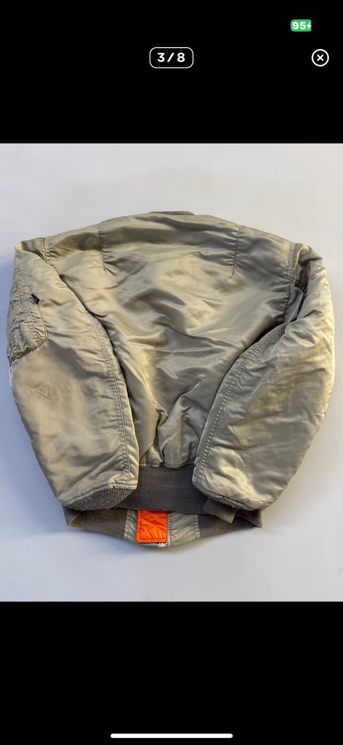 알파인더스트리 항공자켓 s ma-1 상품이미지2