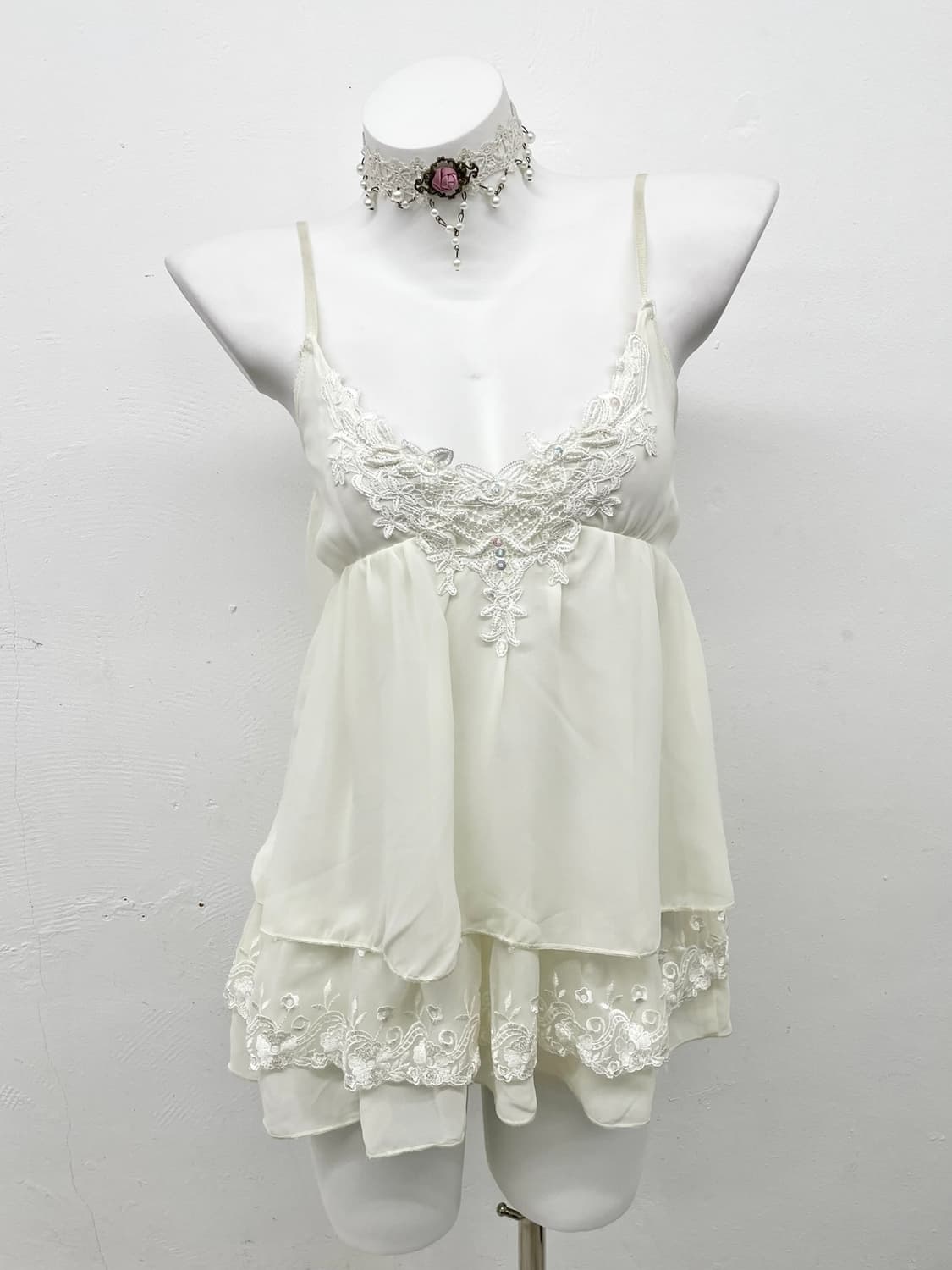 퓨어 레이스 캉캉 슬립 상품이미지1