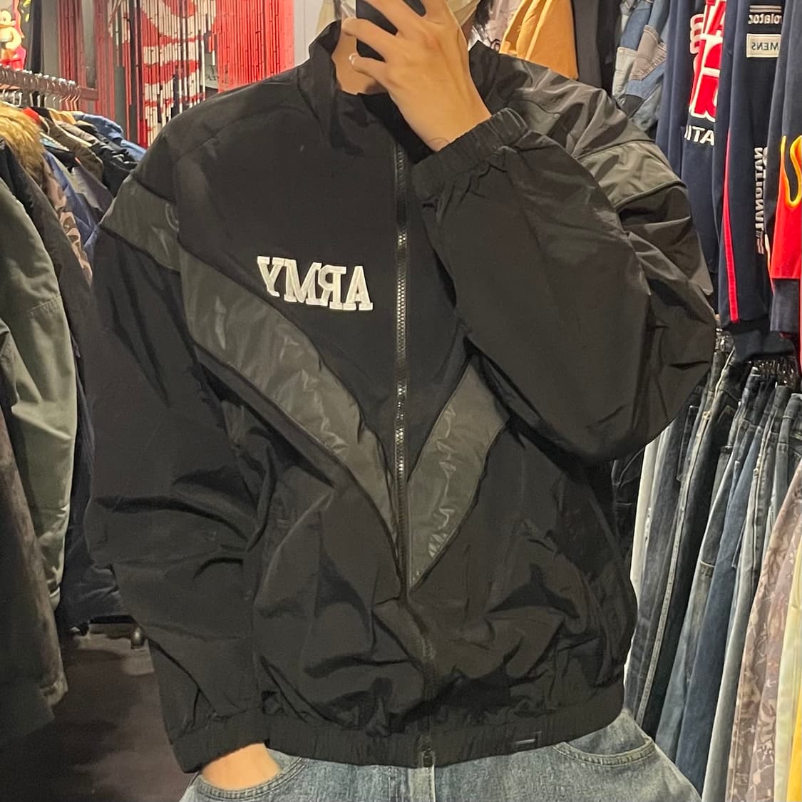 [IM] IPFU ARMY 자켓 블랙 상품이미지1