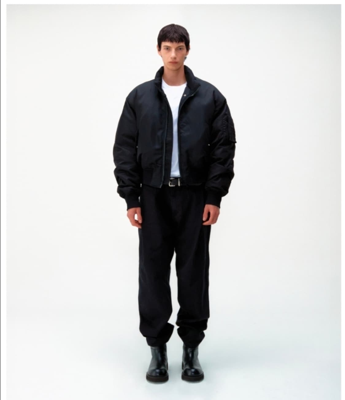 쿠어 스탠드 칼라 넥 다운 푸퍼 L사이즈 상품이미지2