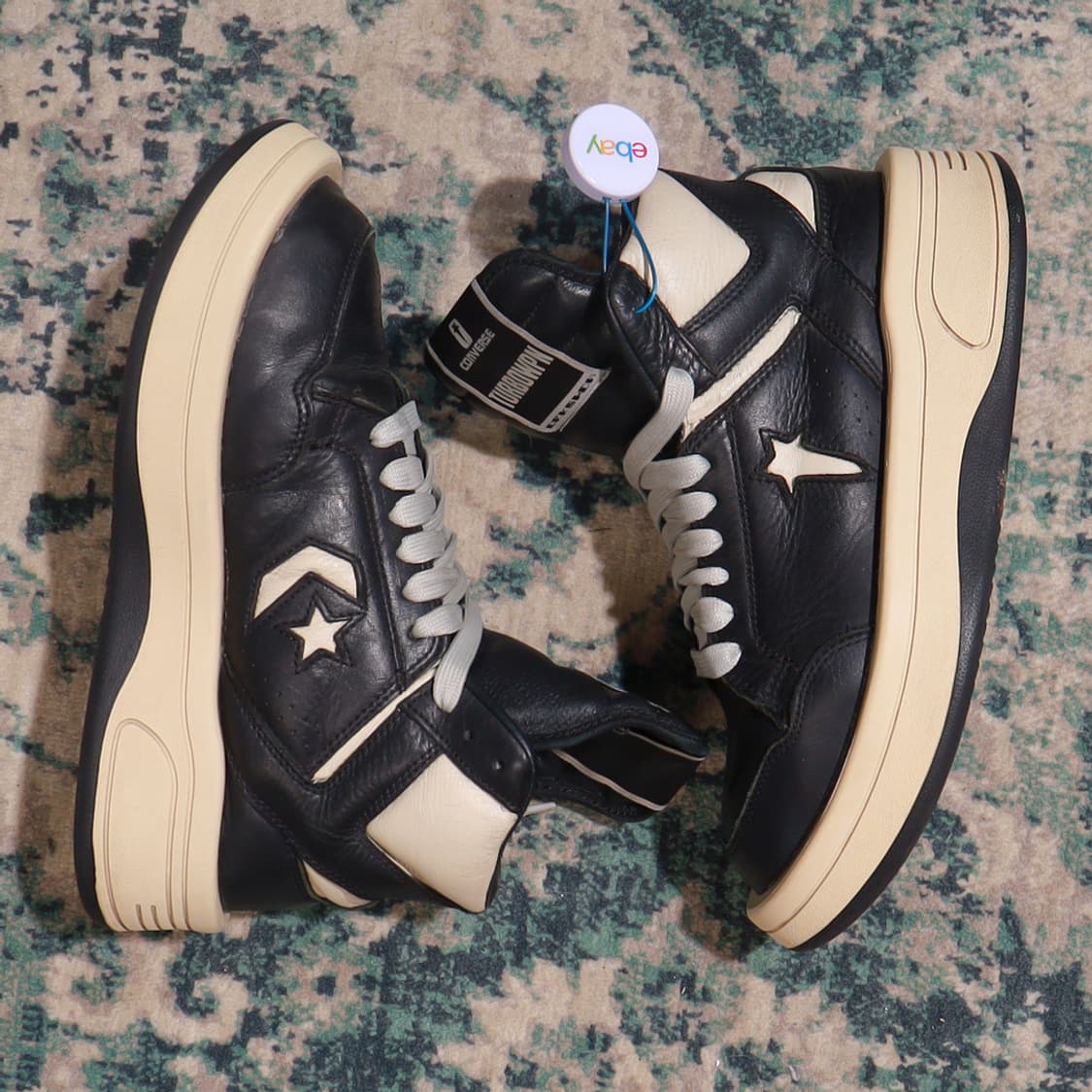 CONVERSE 컨버스 x 다크쉐도우 터보웨폰 블랙 255 상품이미지3