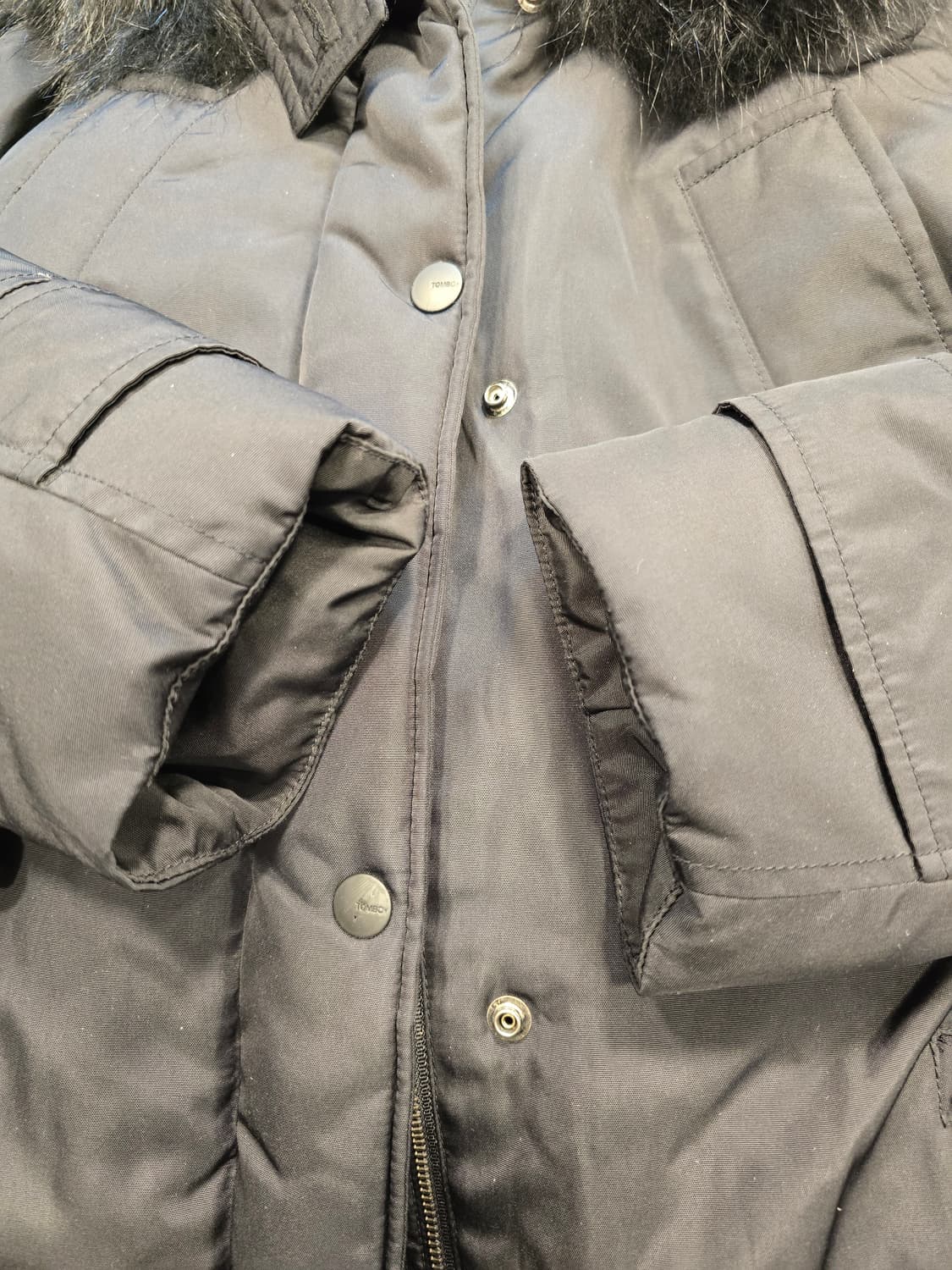 톰보이 TOMBOY 여성 오리털 패딩 야상 XS~M 상품이미지6