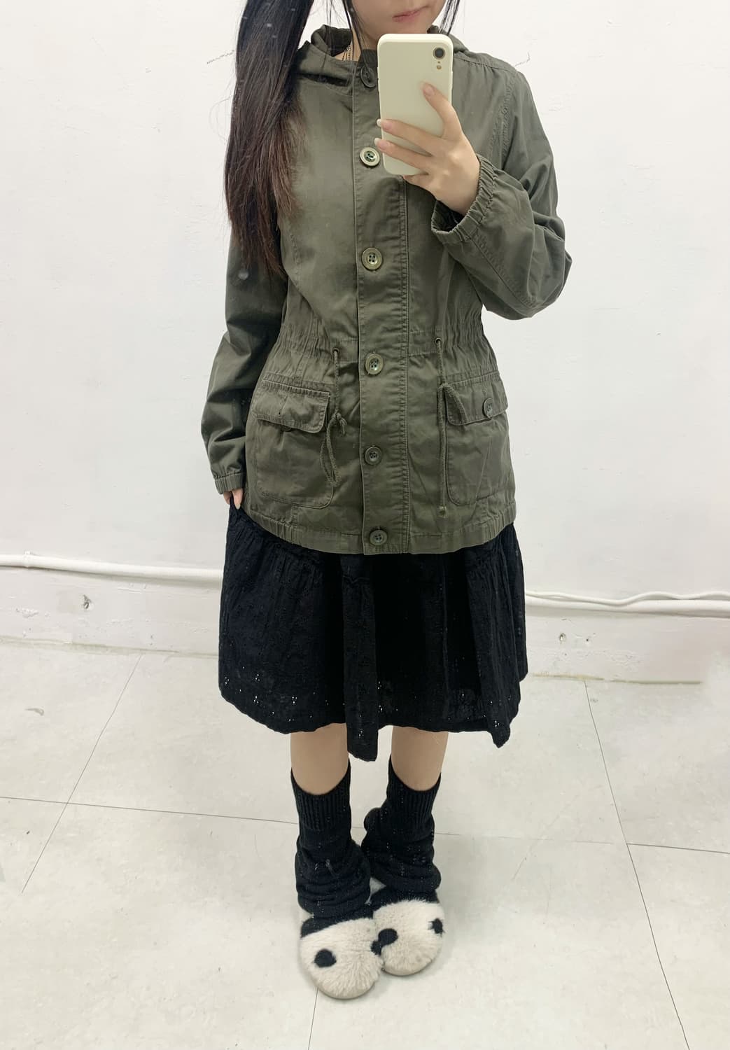 [PBI] y2k 야상 후드 자켓 상품이미지3