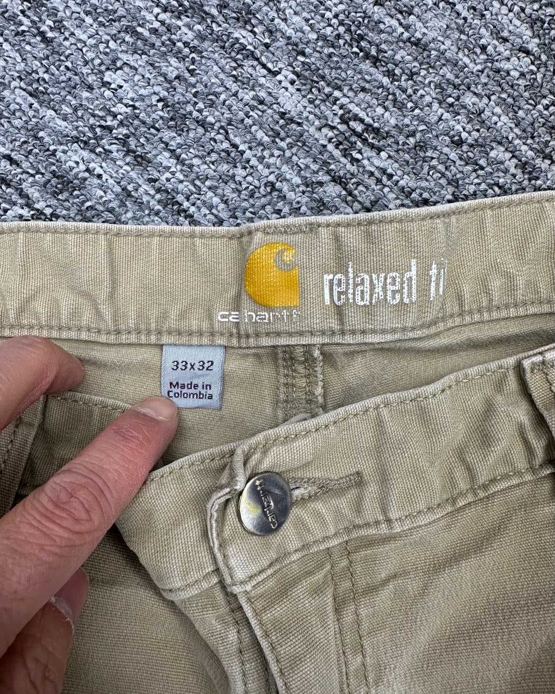 (허단42)칼하트 워크 팬츠-M1861 상품이미지5