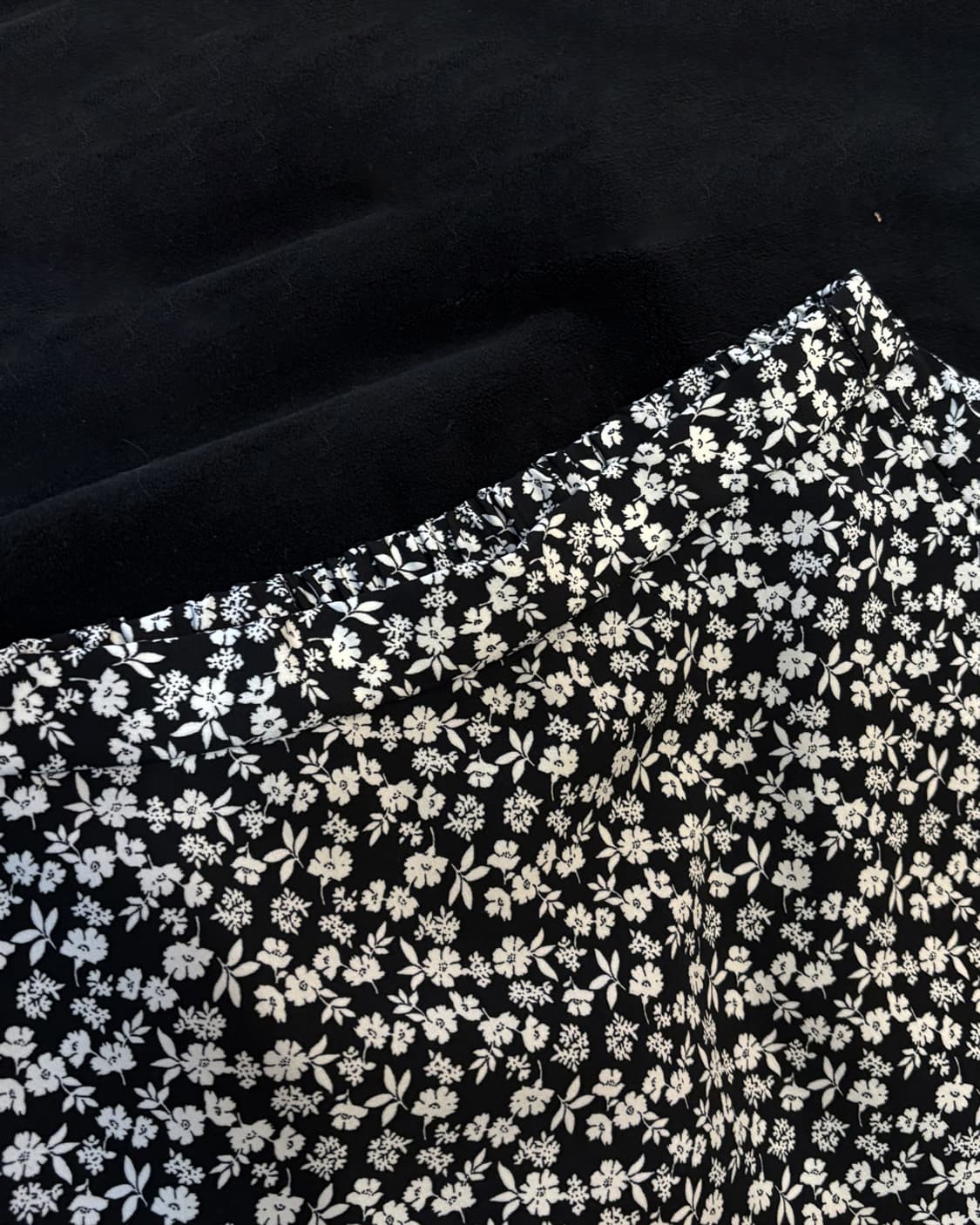 일본빈티지 스몰 플라워 롱스커트 상품이미지3