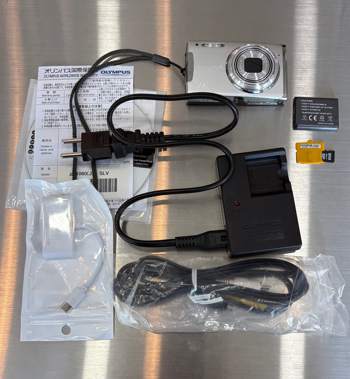 올림푸스 뮤1060 실버 빈티지디카 상품이미지2