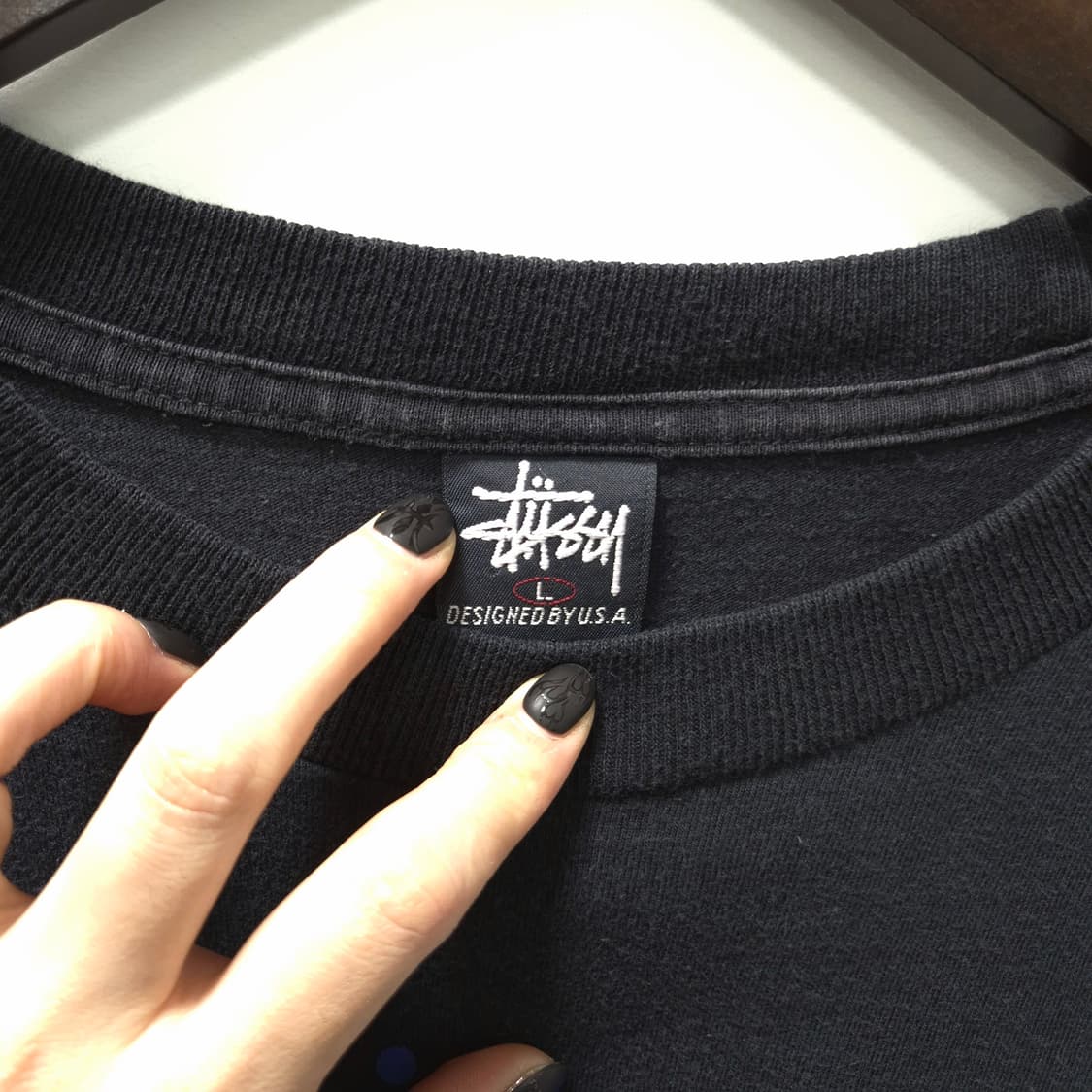 스투시 우주비행사 반팔 티셔츠 L 상품이미지4