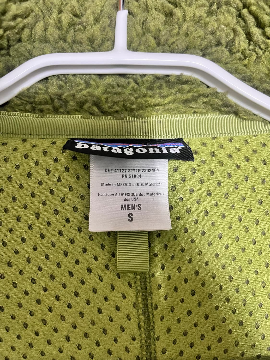파타고니아 딥파일 그린 s 상품이미지4
