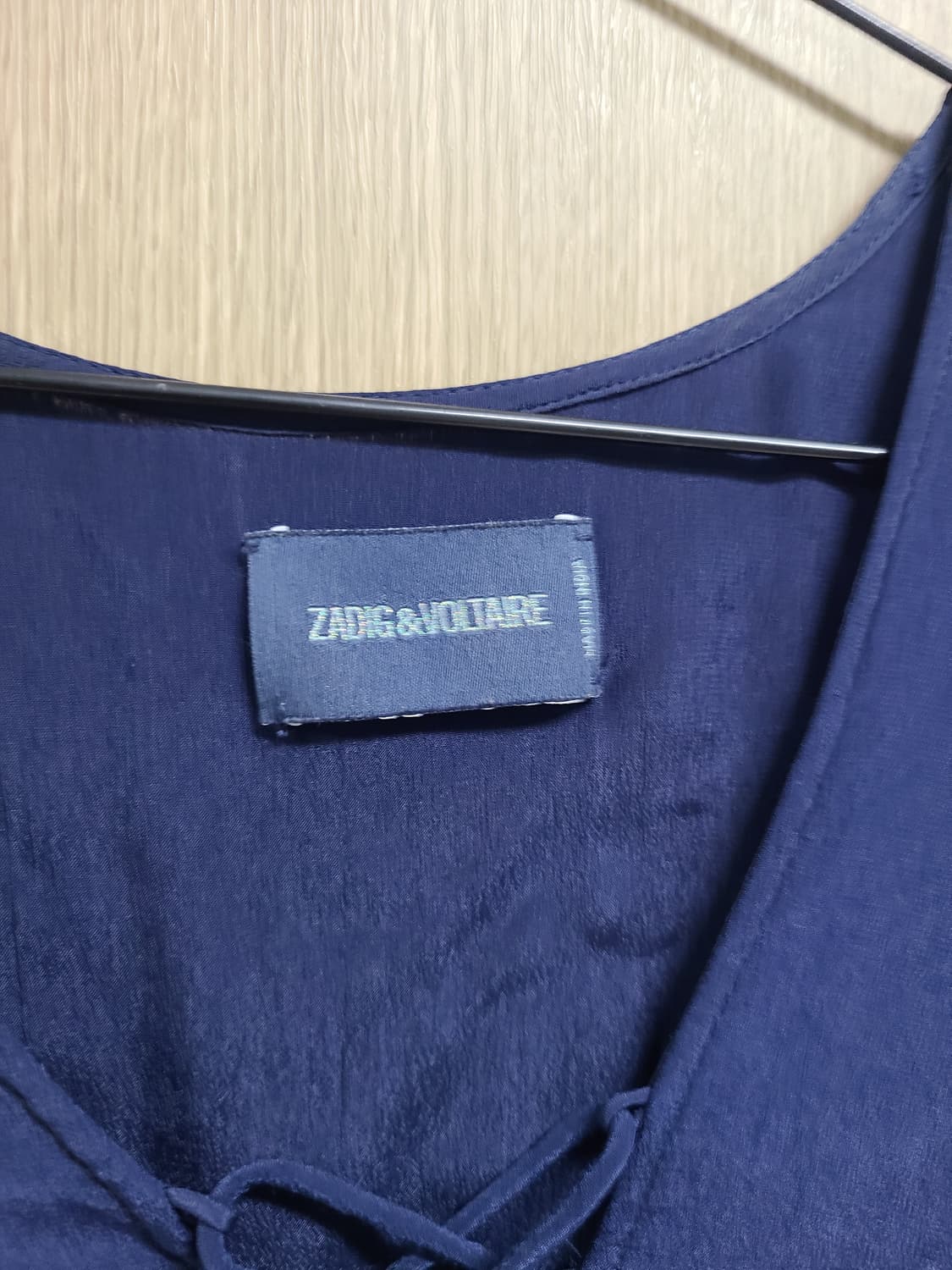 쟈딕앤볼테르 블루 민소매 원피스 상품이미지2