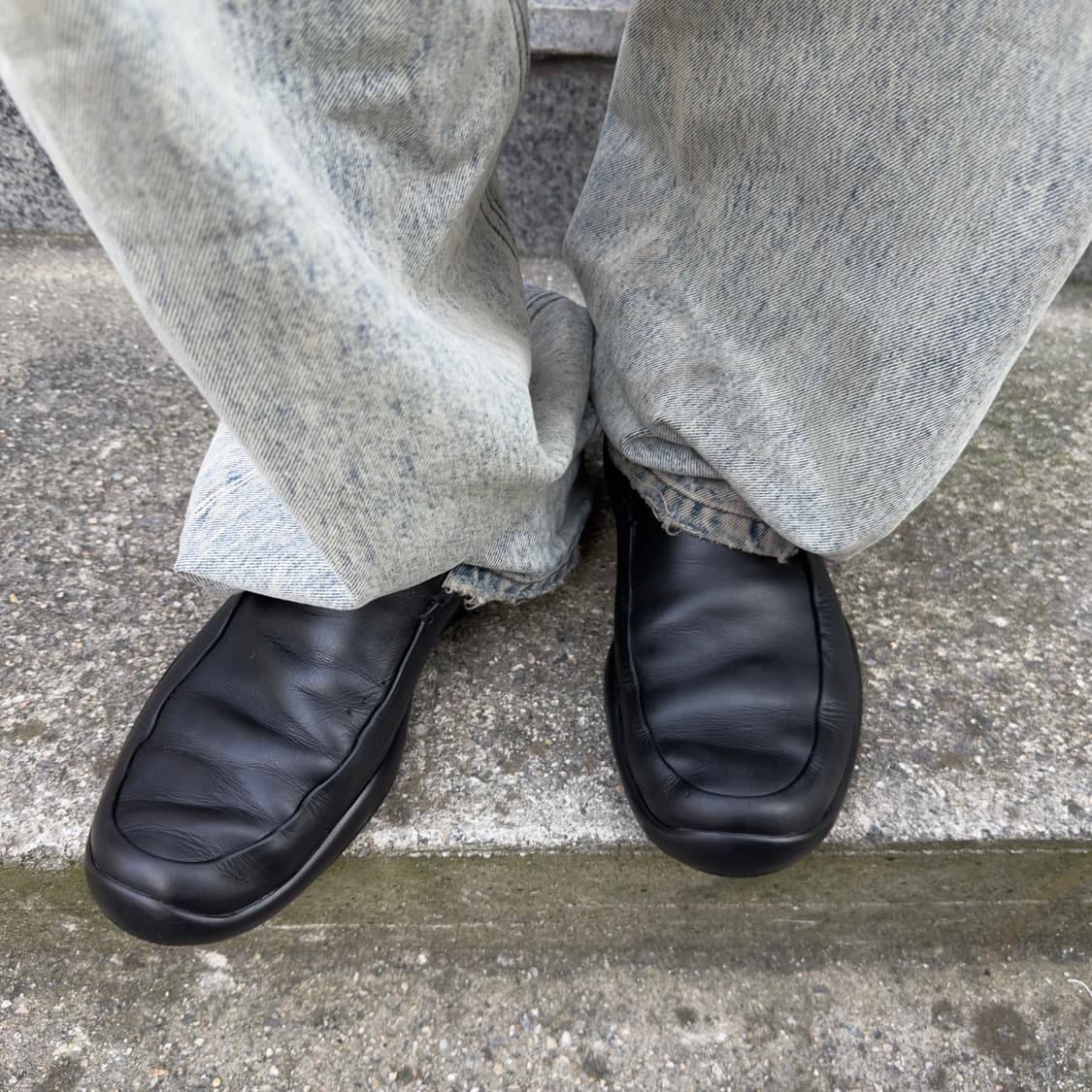 00s 블랙 프라다 스포츠 로퍼 상품이미지9