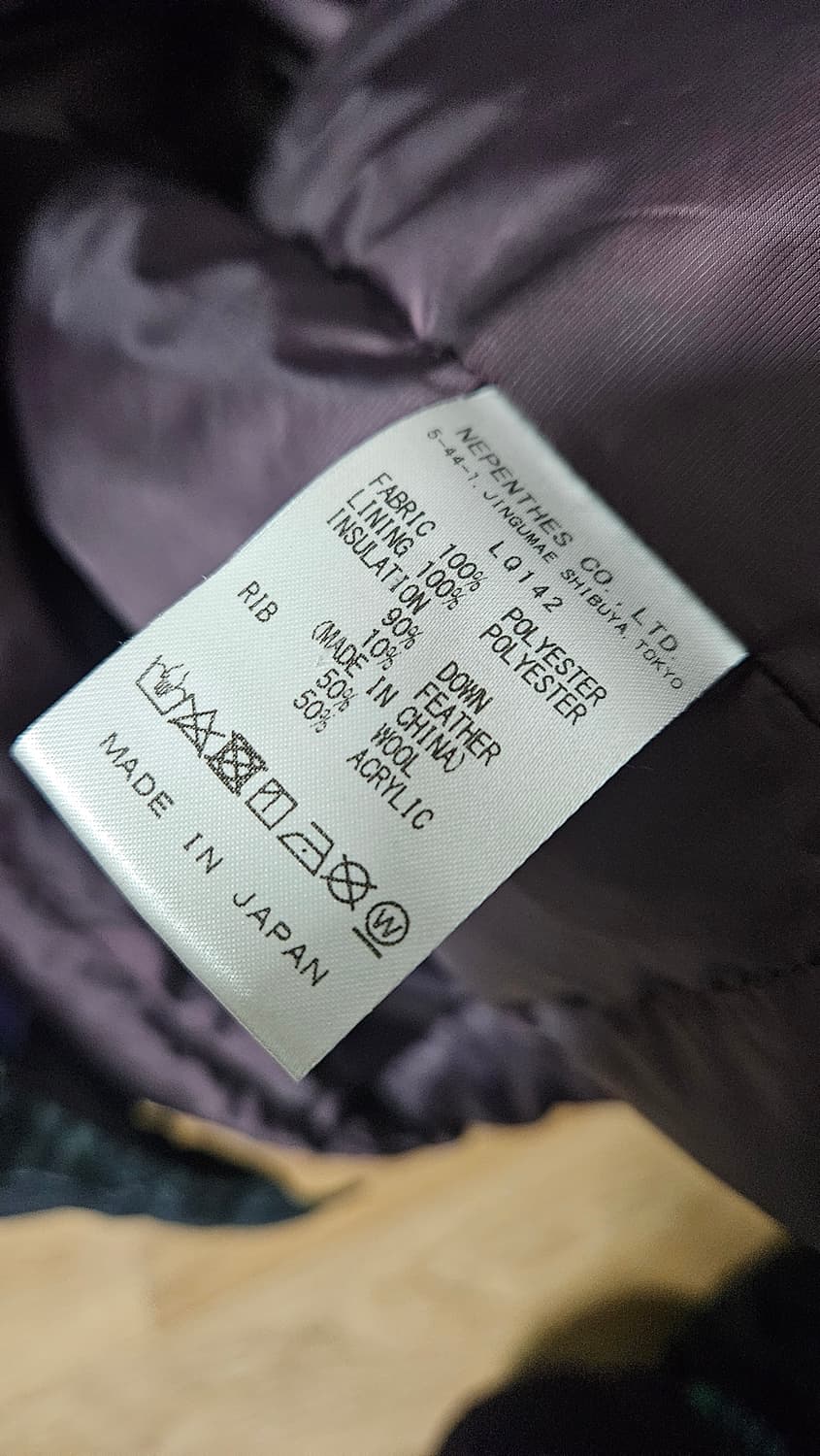 니들스 Hooded Down Sur coat 써 코트 패딩 상품이미지3