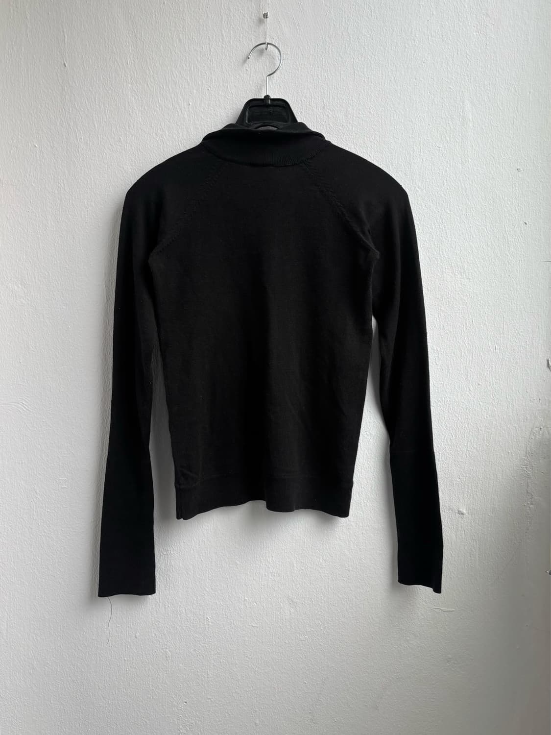 Armani Exchange Black Half Zip Up Top 상품이미지5