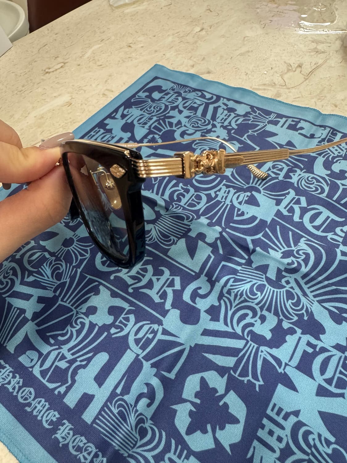 크롬하츠 오버포크 안경 25년10월27일 구매 상품이미지2