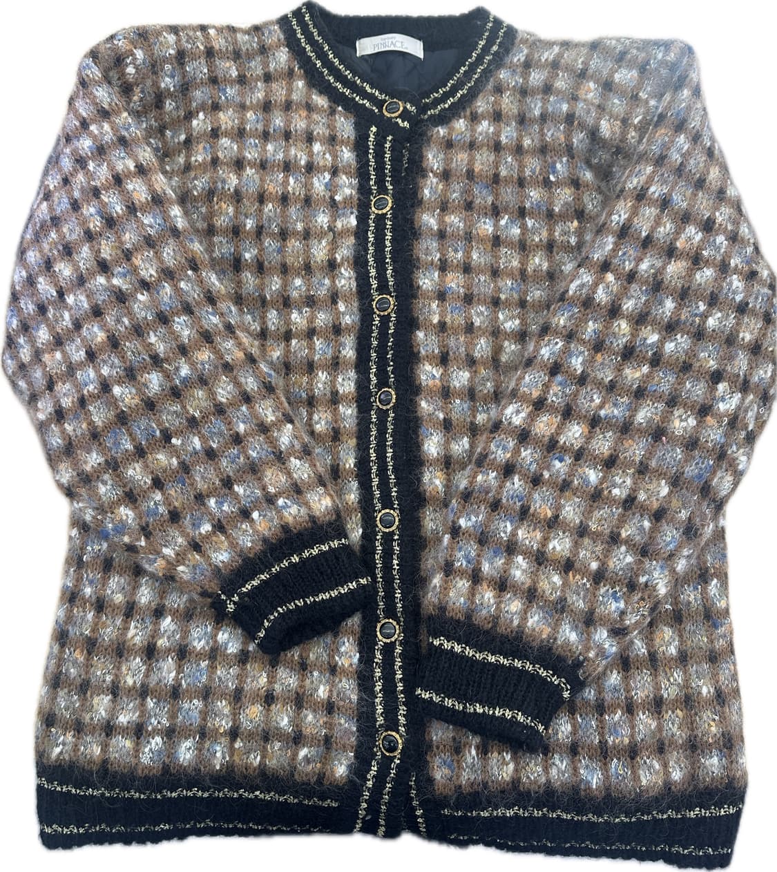 재팬빈티지 트위드 가디건 상품이미지1