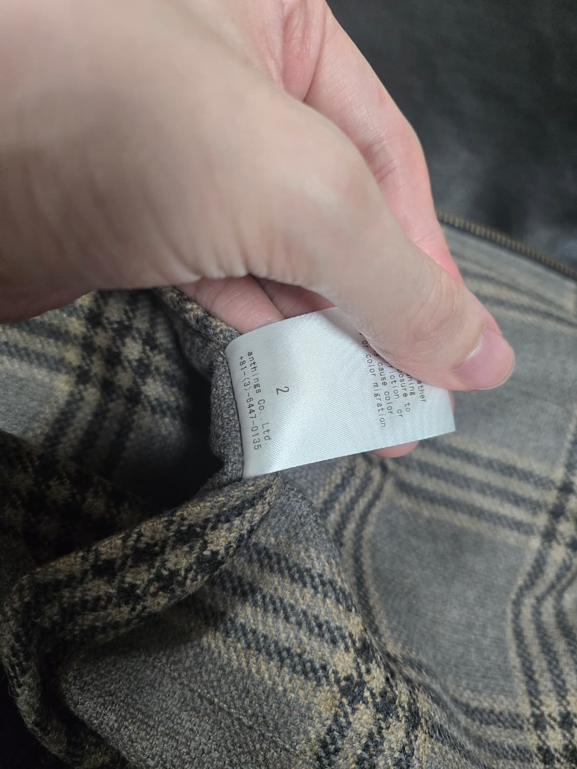 [2]아프레쎄 apresse 25aw 레더 해링턴 자켓 새상품 상품이미지6