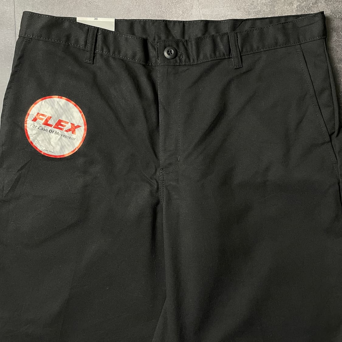 DICKIES 디키즈 데드스탁 블랙 코튼 워크 하프팬츠 A00926 상품이미지2