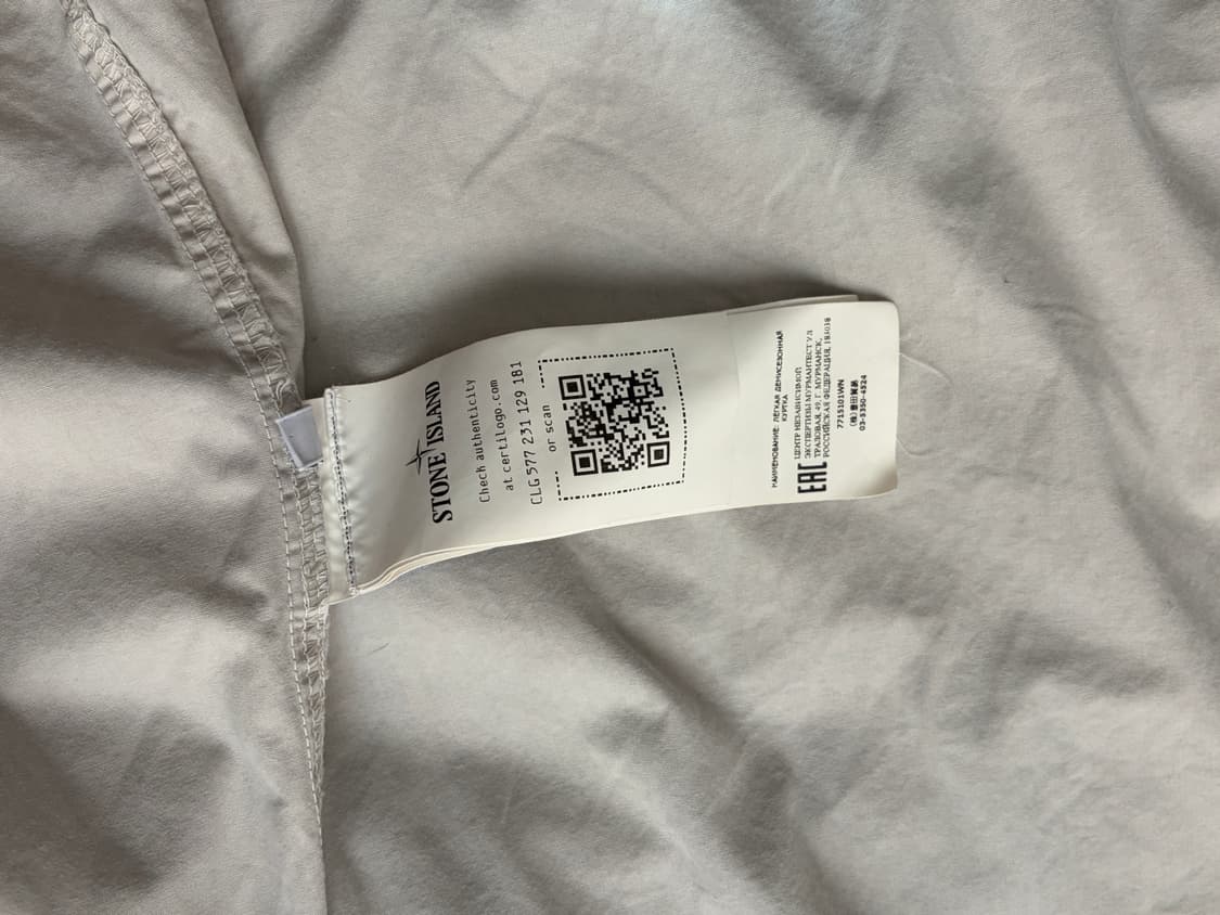 [M] 정품 스톤아일랜드 22FW 올드이펙트 오버셔츠 상품이미지3