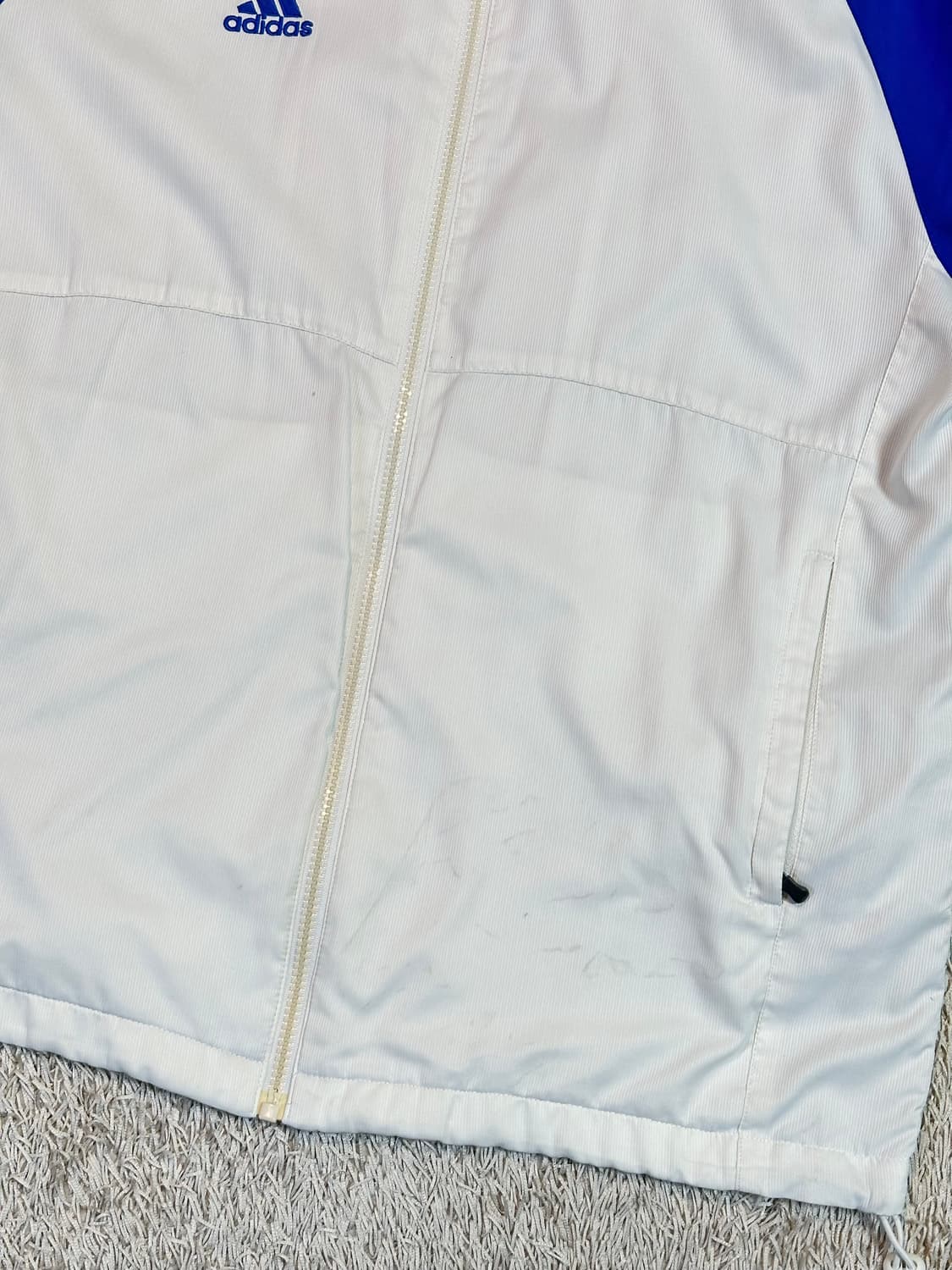 희귀) 아디다스 올드스쿨 사이드라인 건담 배색 바람막이 자켓 상품이미지5