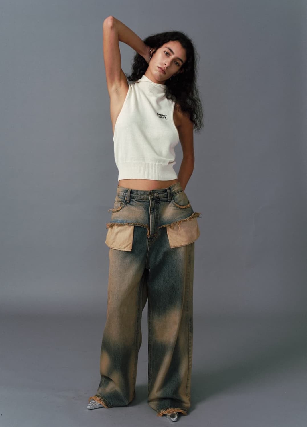 SEO 포켓 레이어드 데님 (2) 상품이미지2