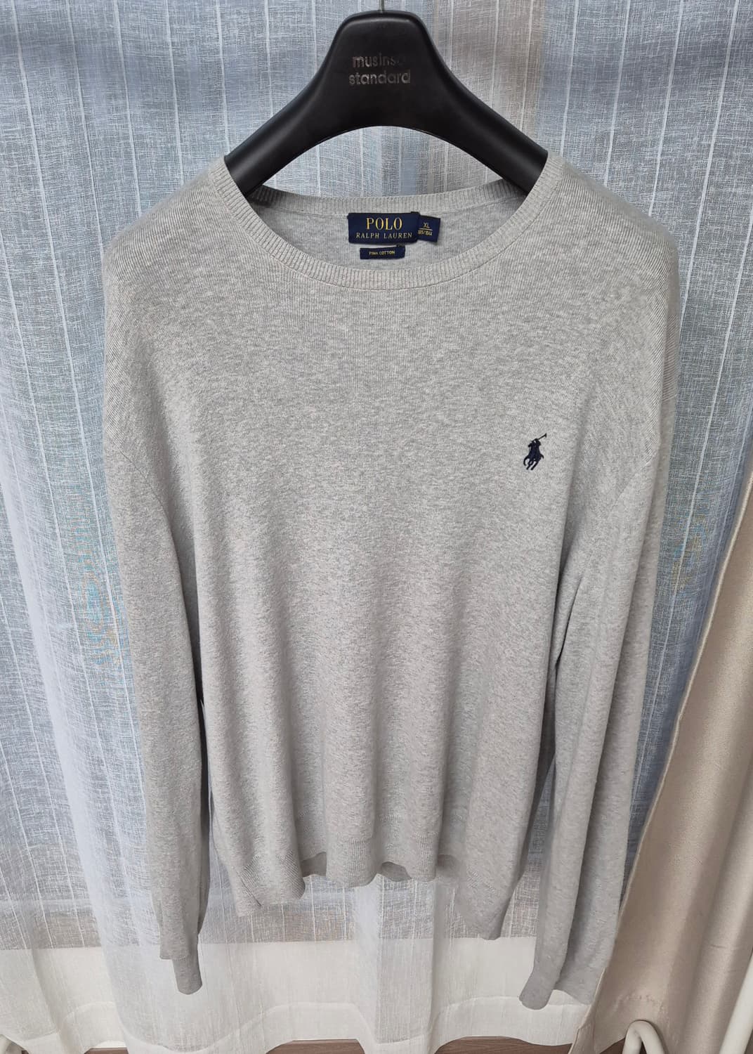 폴로랄프로렌 / 코튼 니트 그레이 / XL 상품이미지1