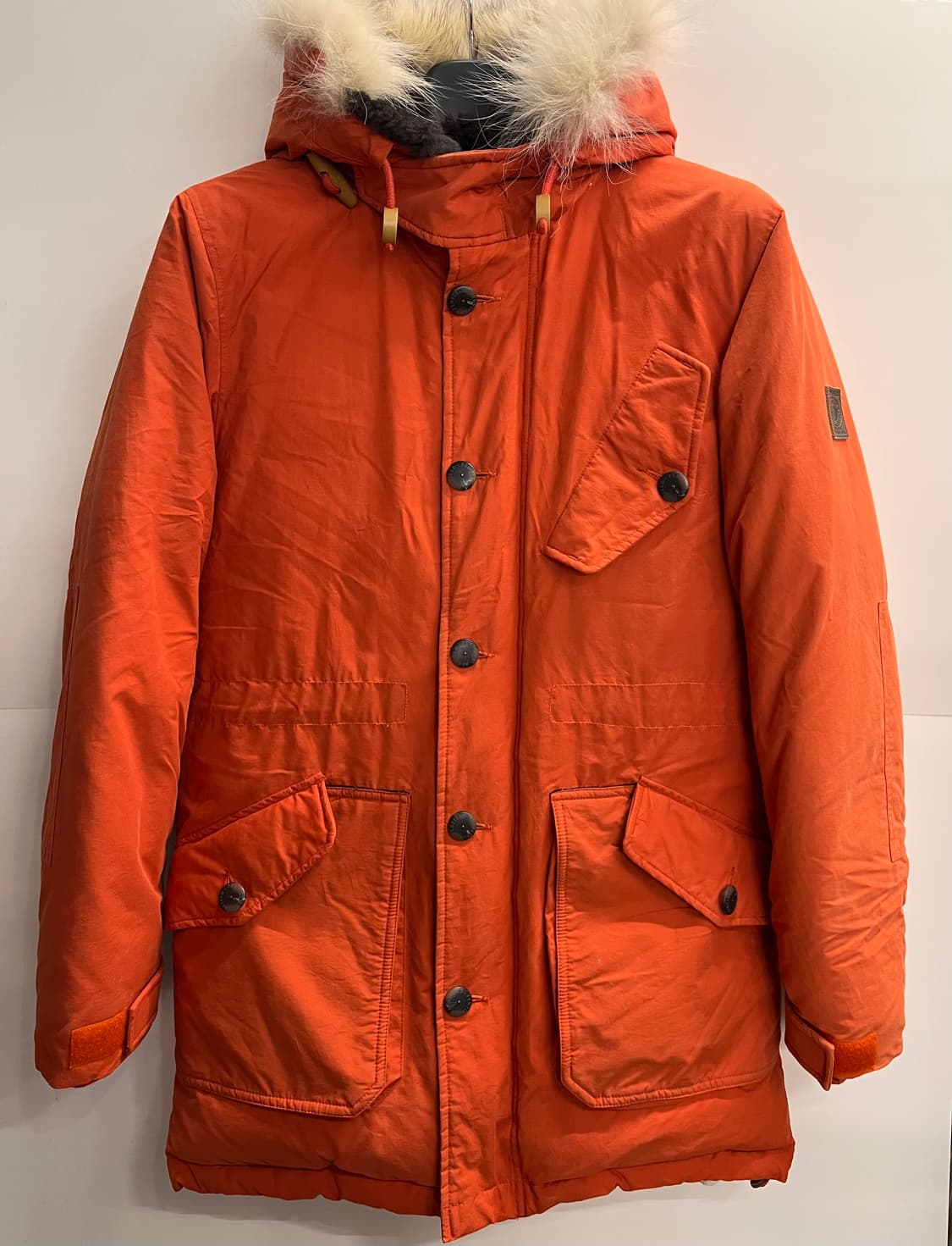 펜필드 오렌지 다운 패딩 S 상품이미지1