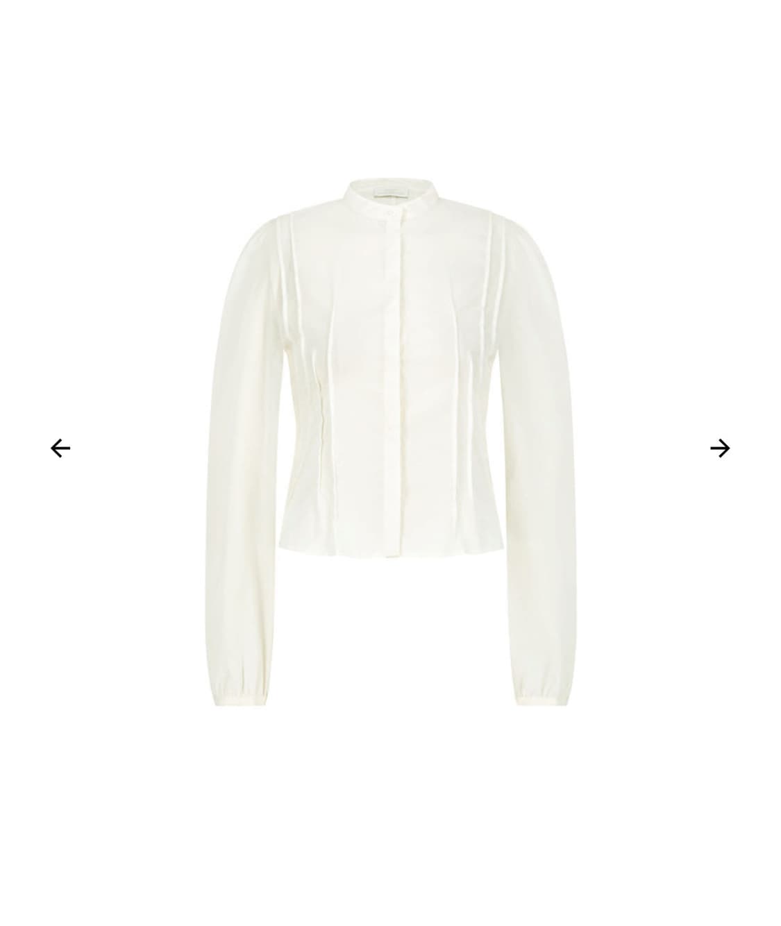 아모멘토 셔츠 Pintuck Slim Shirt 상품이미지2