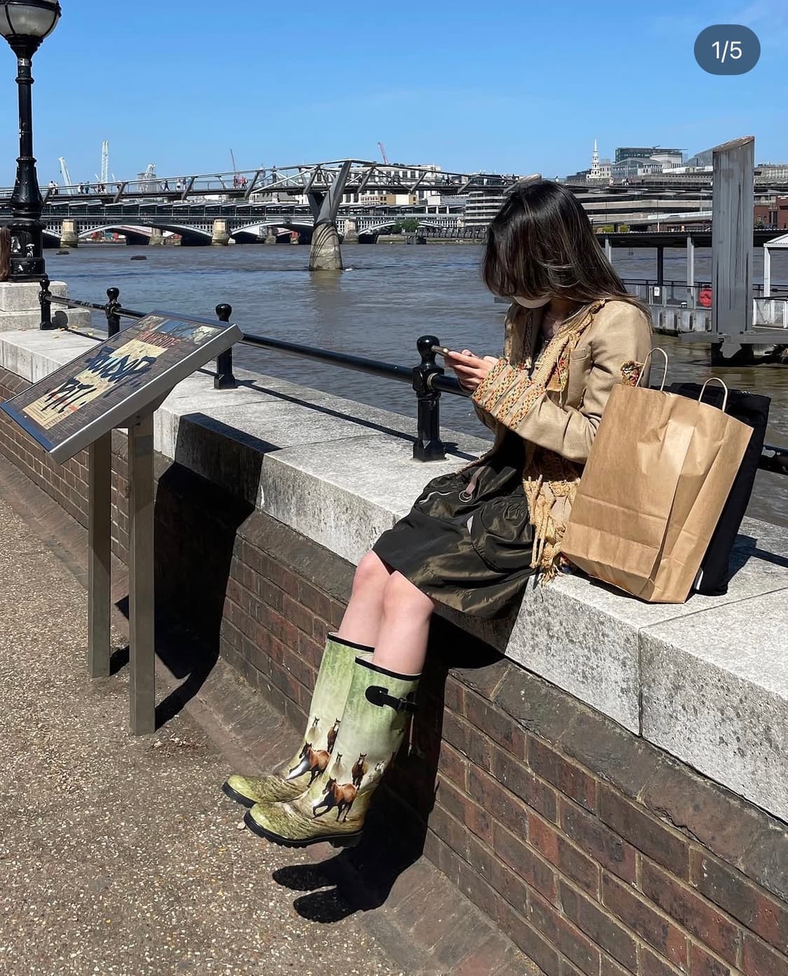 Vintage patchwork Jacket  상품이미지6