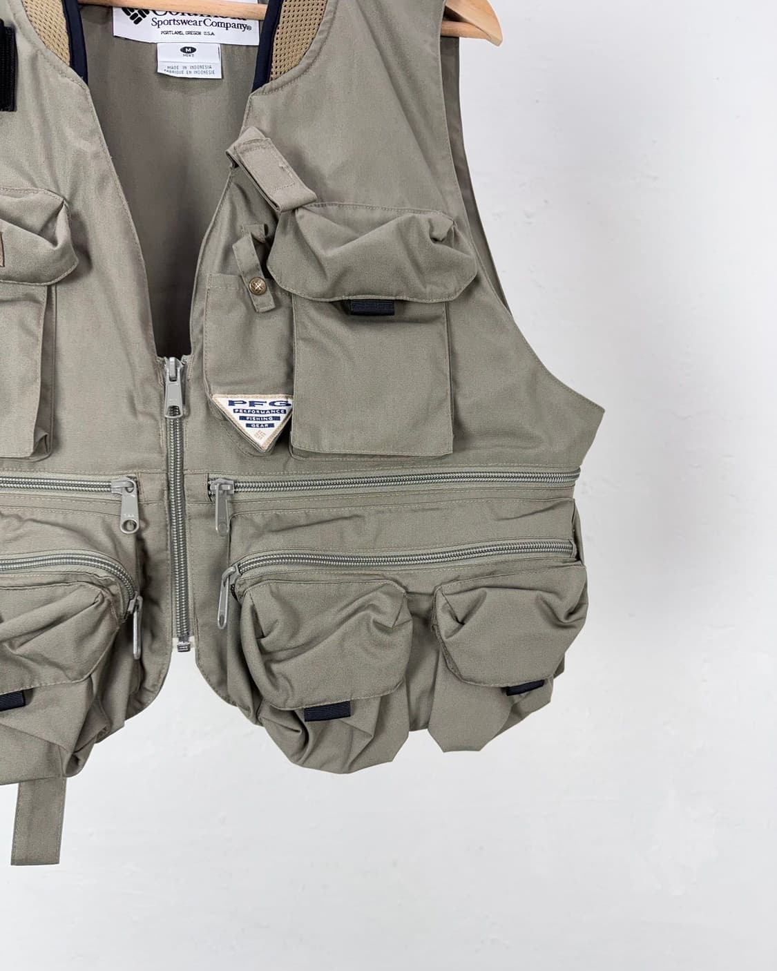 컬럼비아 PFG 아미 그린 유틸리티 피싱 베스트 상품이미지5