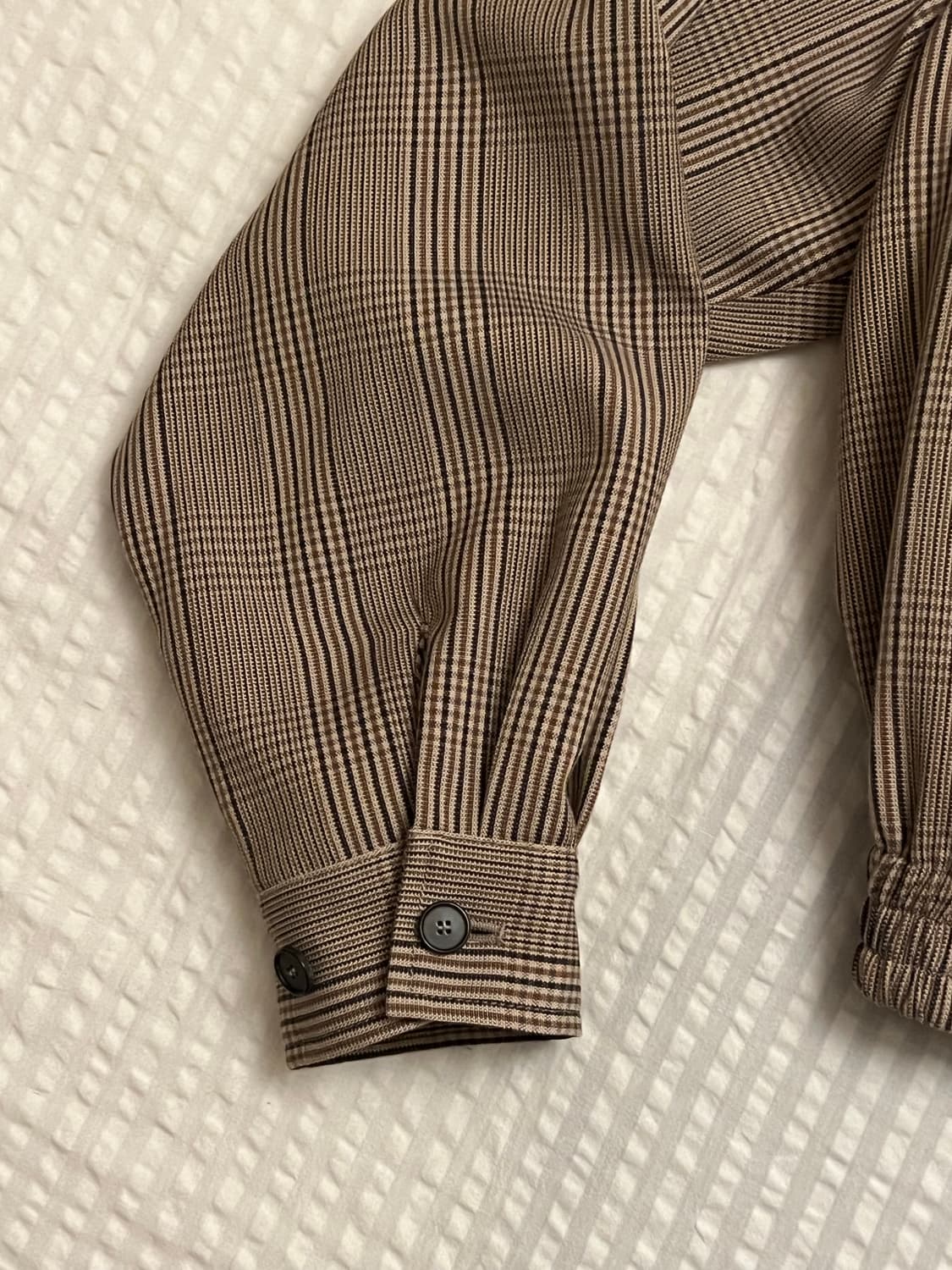 [M]렉토 글렌체크 블루종 상품이미지6