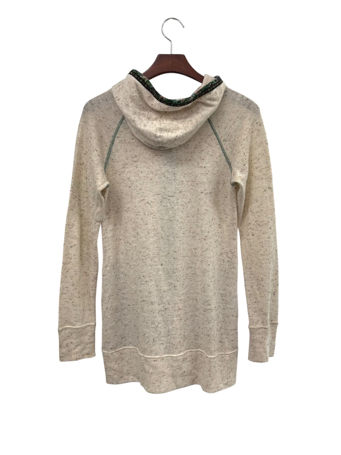 vintage ethnic trim 2-way zip hoodie  상품이미지3
