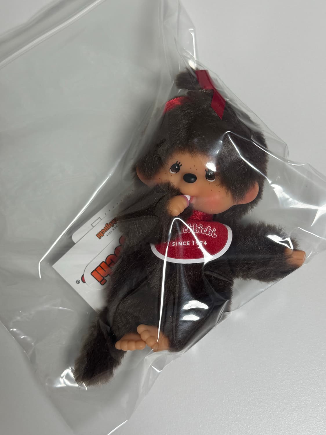 몬치치 SS 걸 키 체인 브라운 새상품 상품이미지5