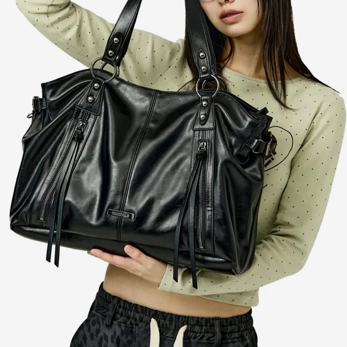 밈더워드로브 러버 모터 빅 백 상품이미지4