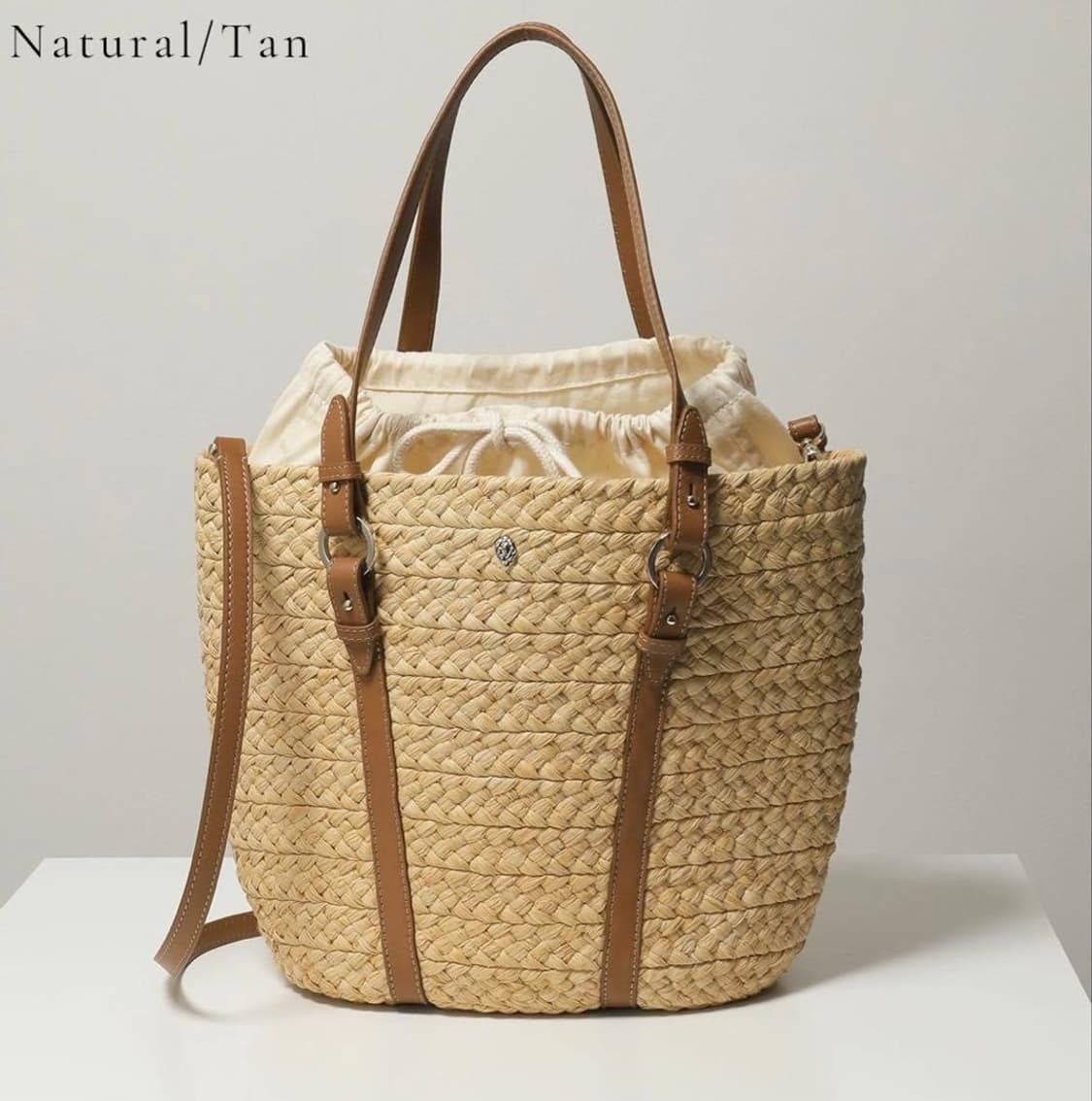 헬렌카민스키 피니밀 브리들 라피아 토트백 상품이미지1