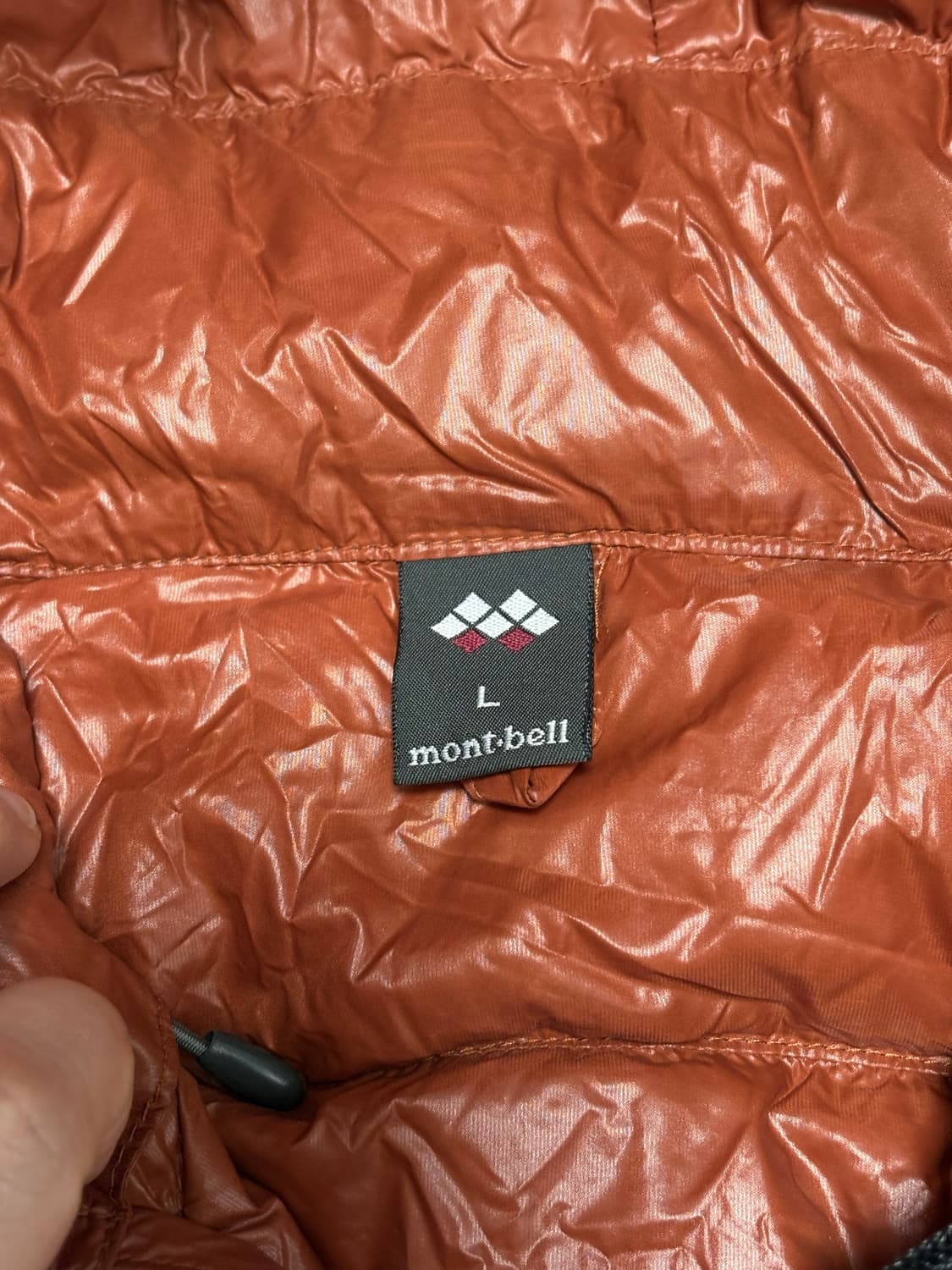 몽벨 U.L. 경량 패딩 후디 그레이 상품이미지3