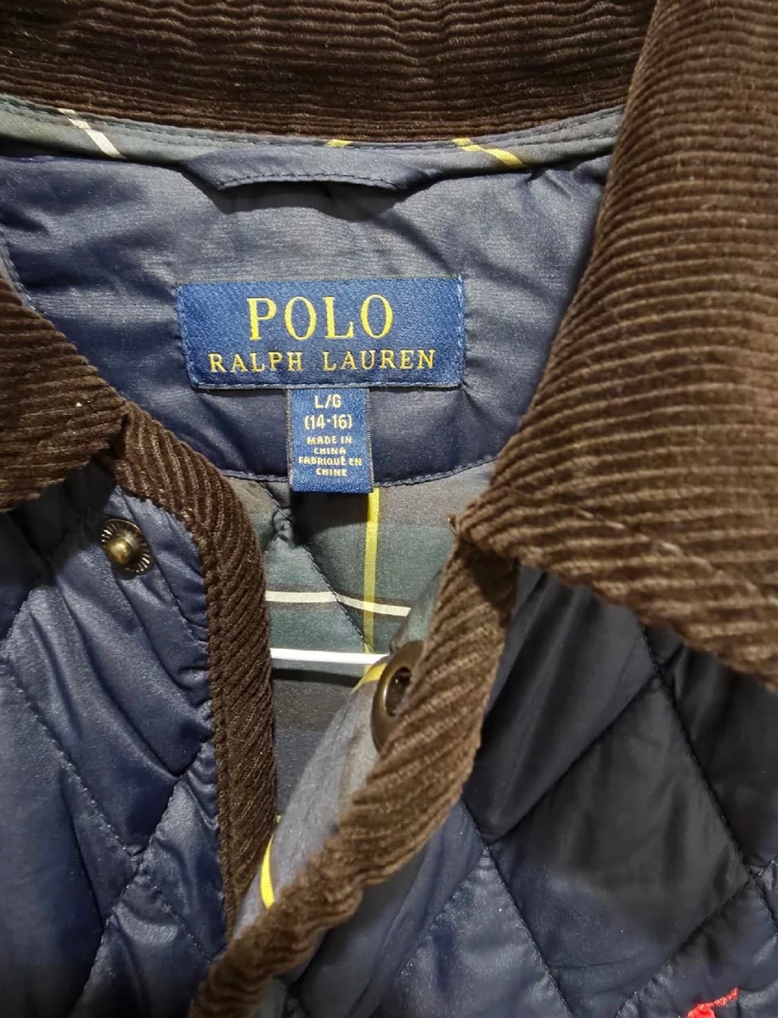 폴로 랄프로렌 퀄팅 자켓 상품이미지2