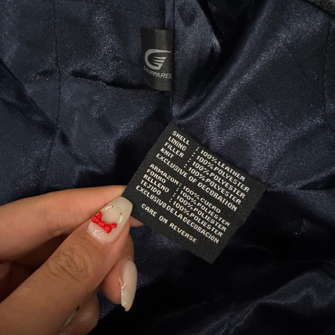 [정품/XL] NFL G-III 뉴잉글랜드 패트리어츠 레더 바시티 자켓 상품이미지6