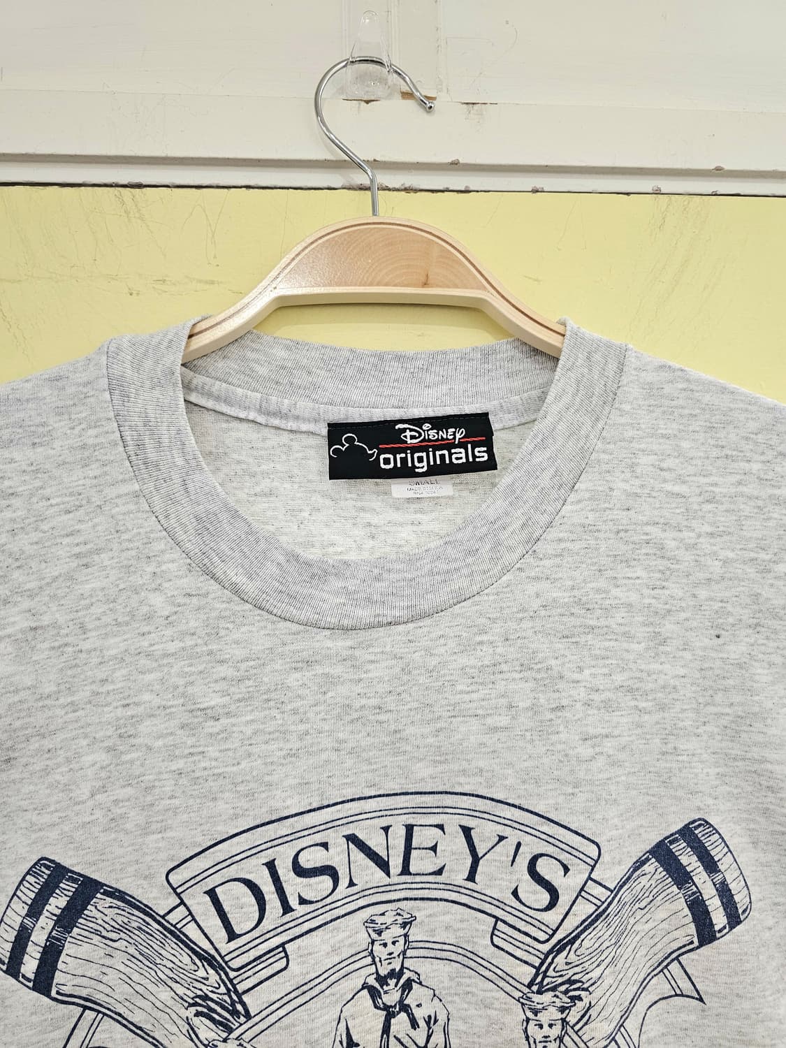 90's Disney Original Yacht Club 마린 도널드덕T 상품이미지3