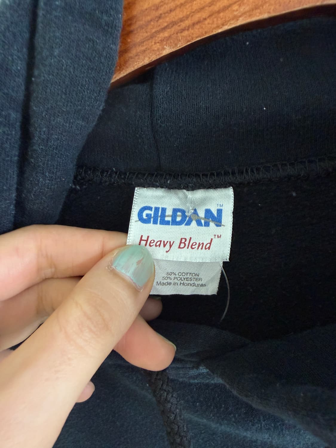 할리데이비슨 프린팅 네이비 작사 후드티 상품이미지7