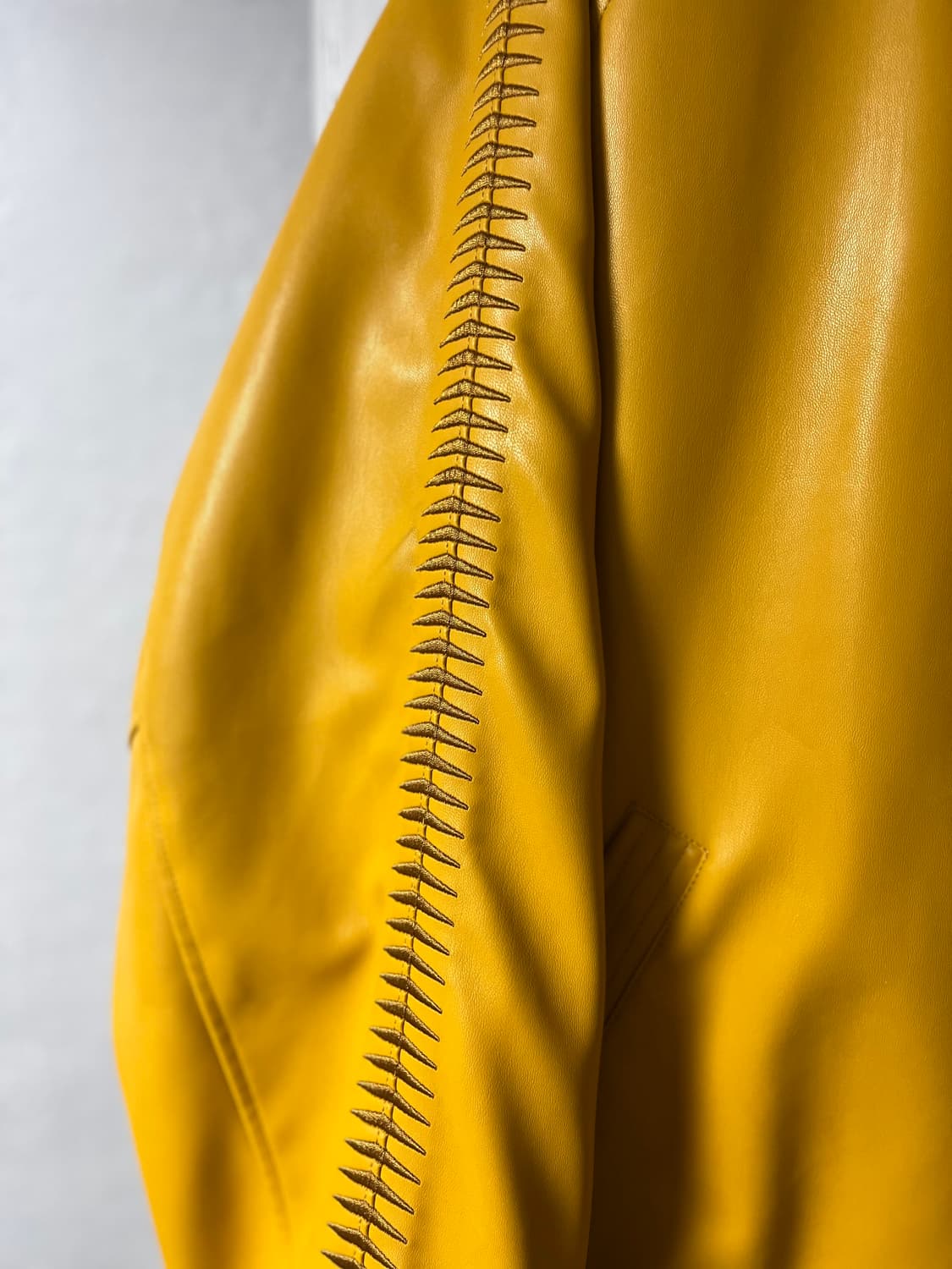 위캔더스 레더 자켓 상품이미지4