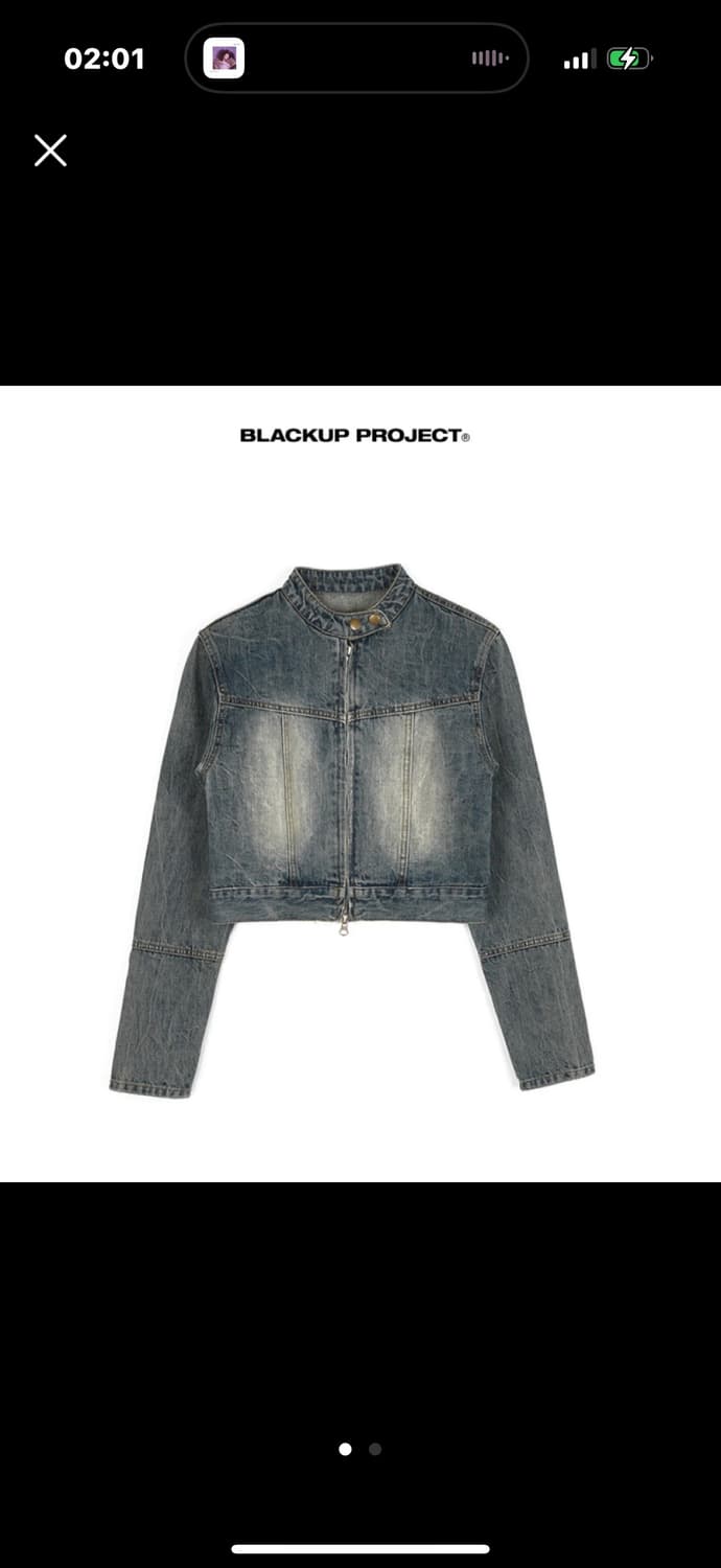 블랙업 MADE 클레븐 데님자켓 상품이미지1