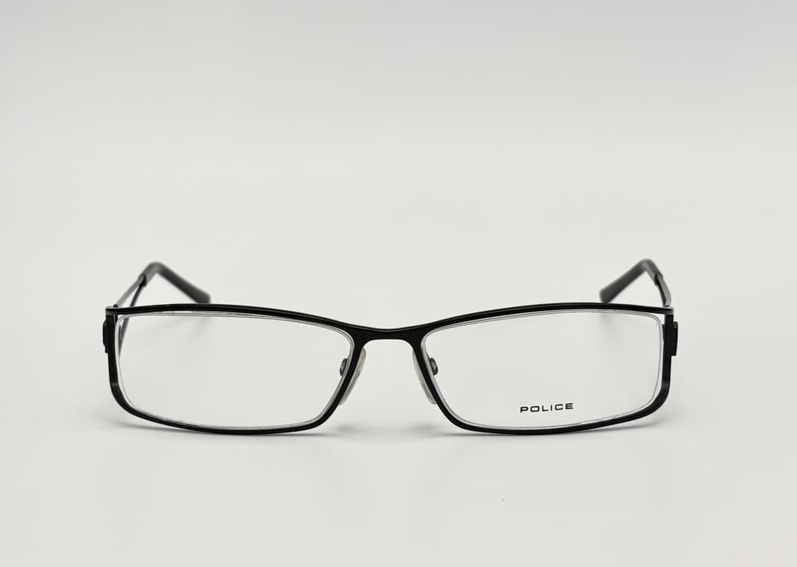 폴리스 빈티지 무광 블랙 안경 상품이미지3