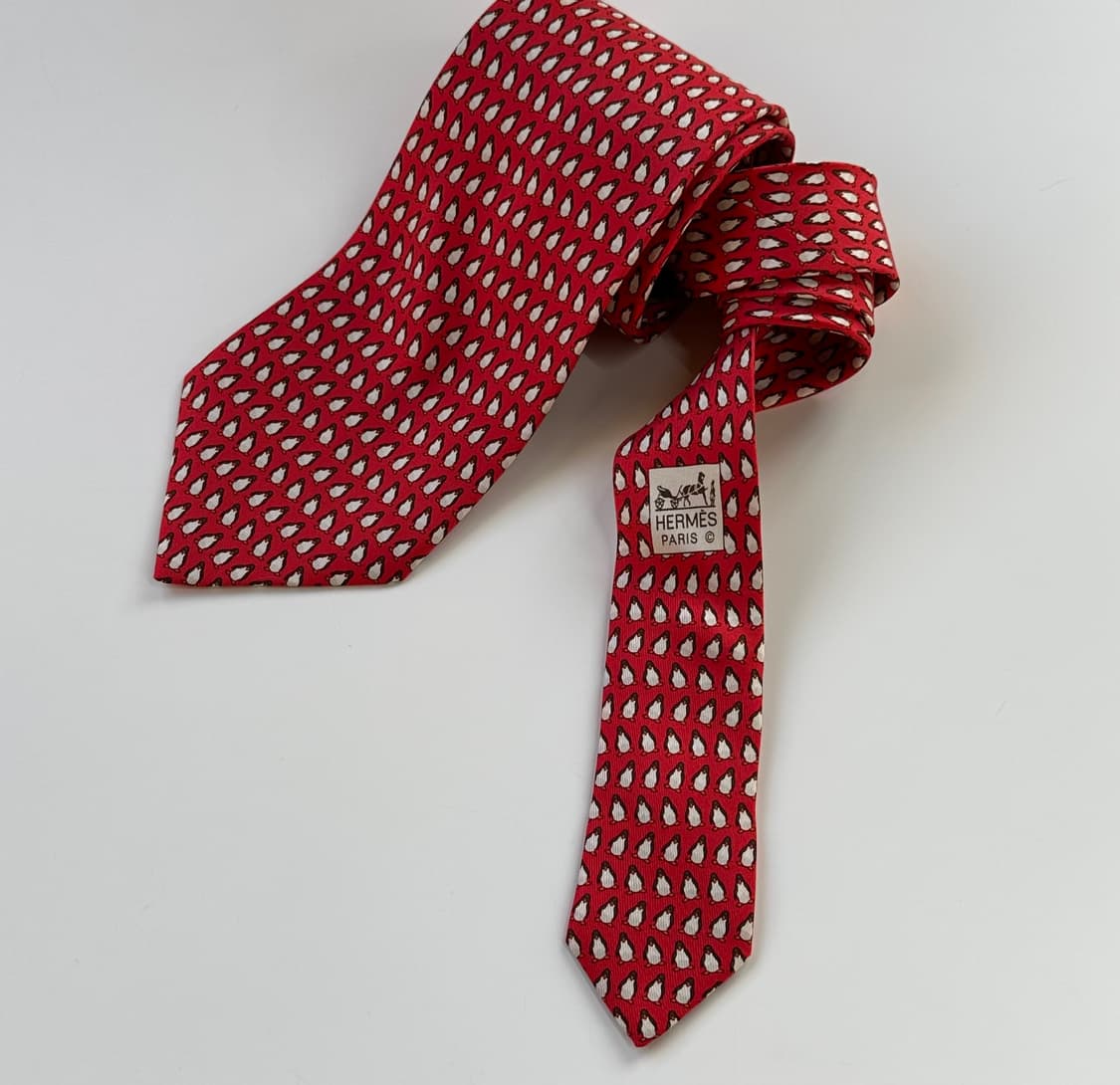 에르메스 넥타이 정품 명품(HERMES) 상품이미지7
