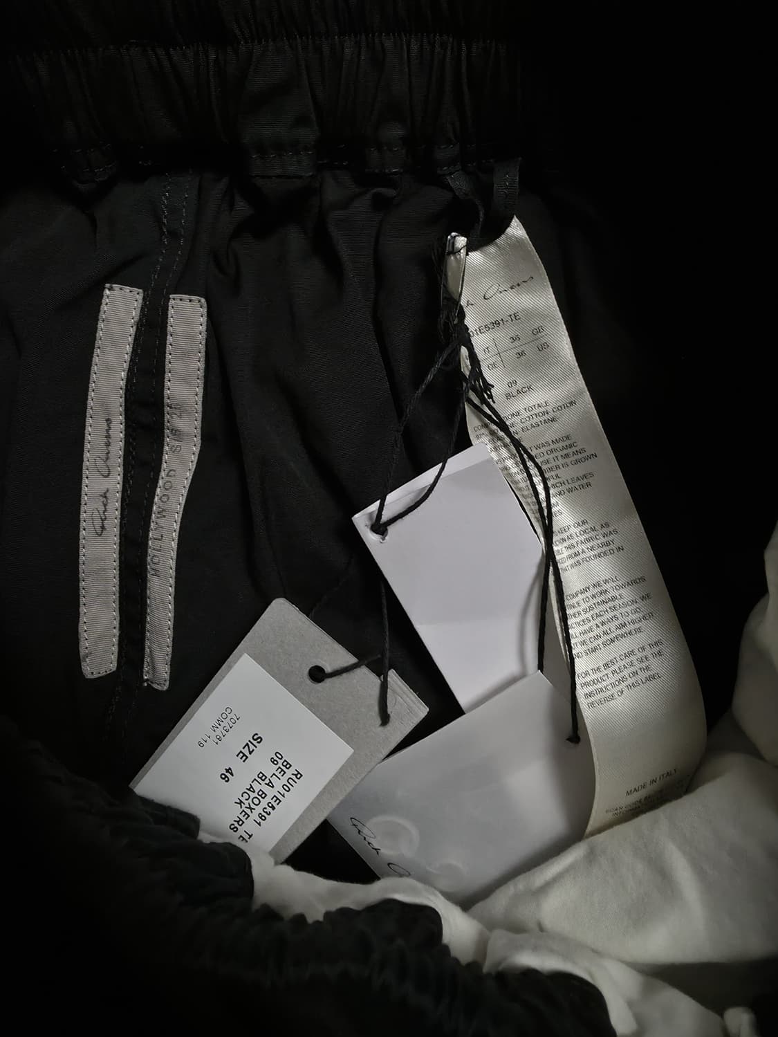 Rick owens 할리우드 벨라 박서 쇼츠 46사이즈 상품이미지5