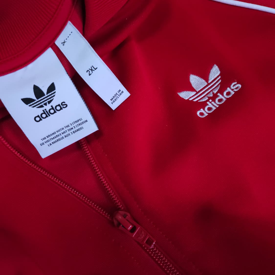 아디다스 파이어버드져지 레드 100-105 트랙탑 상품이미지6