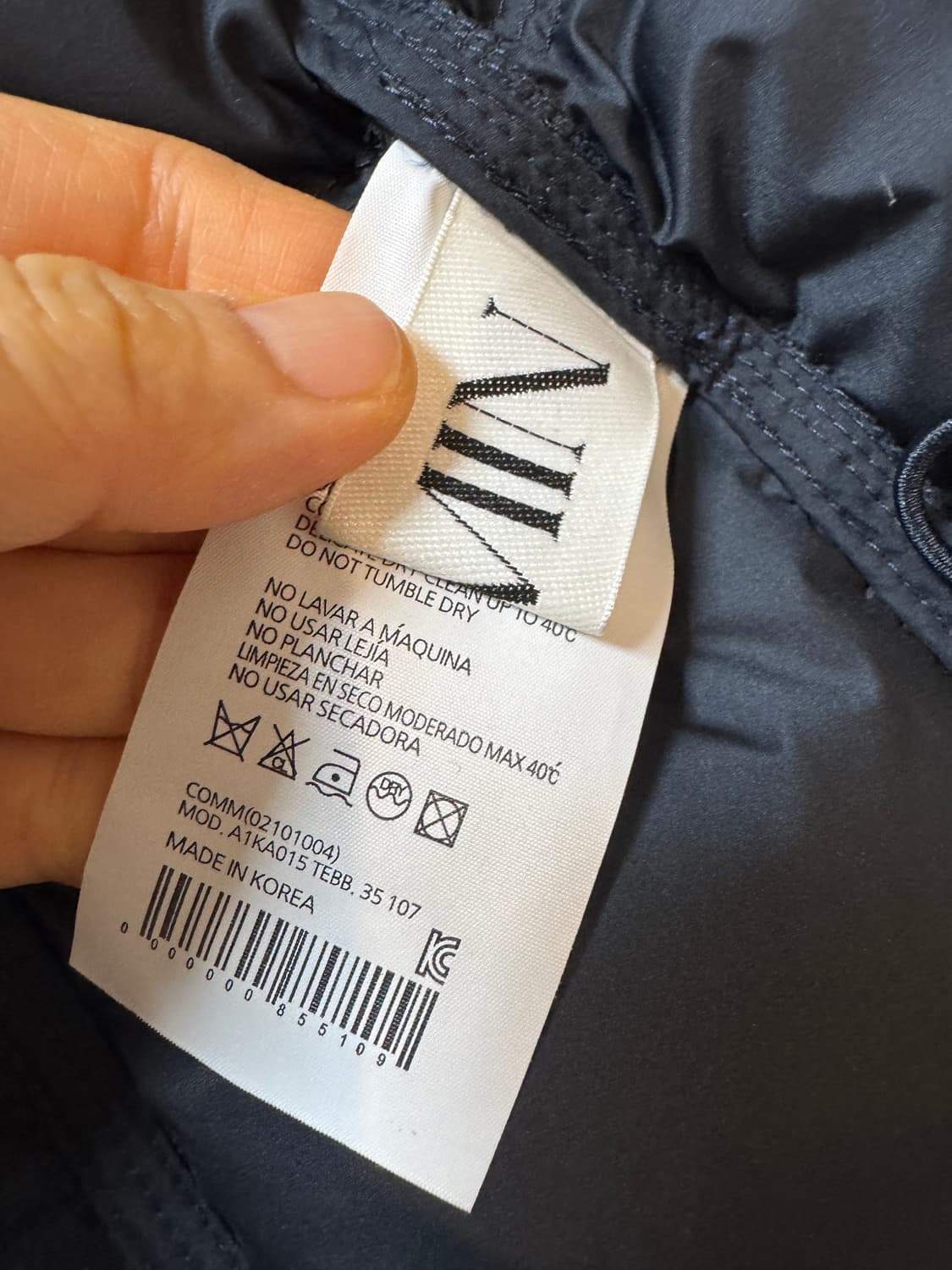 바이민 구스 머플러 패딩 상품이미지8