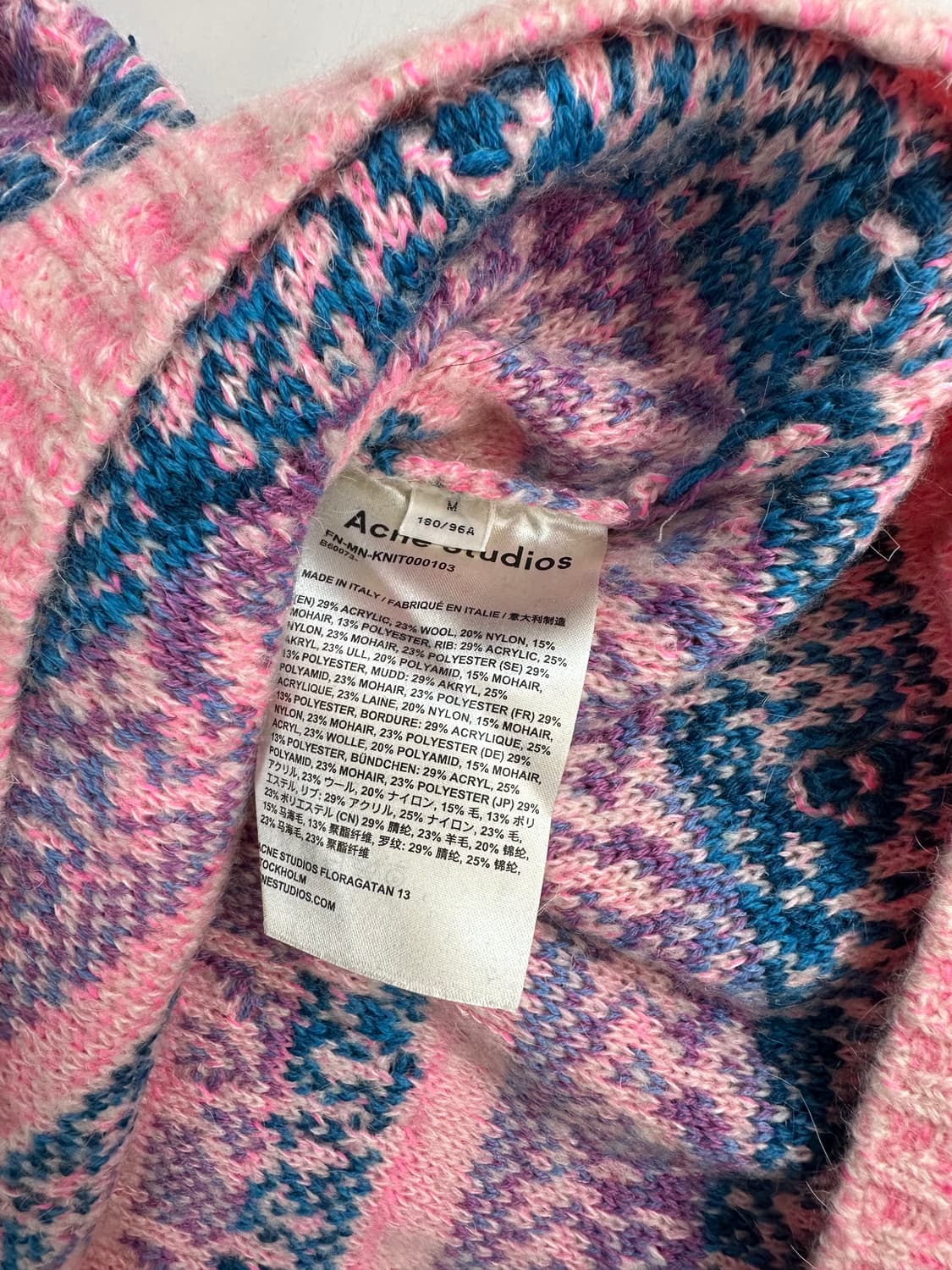 아크네스튜디오 니트 상품이미지3