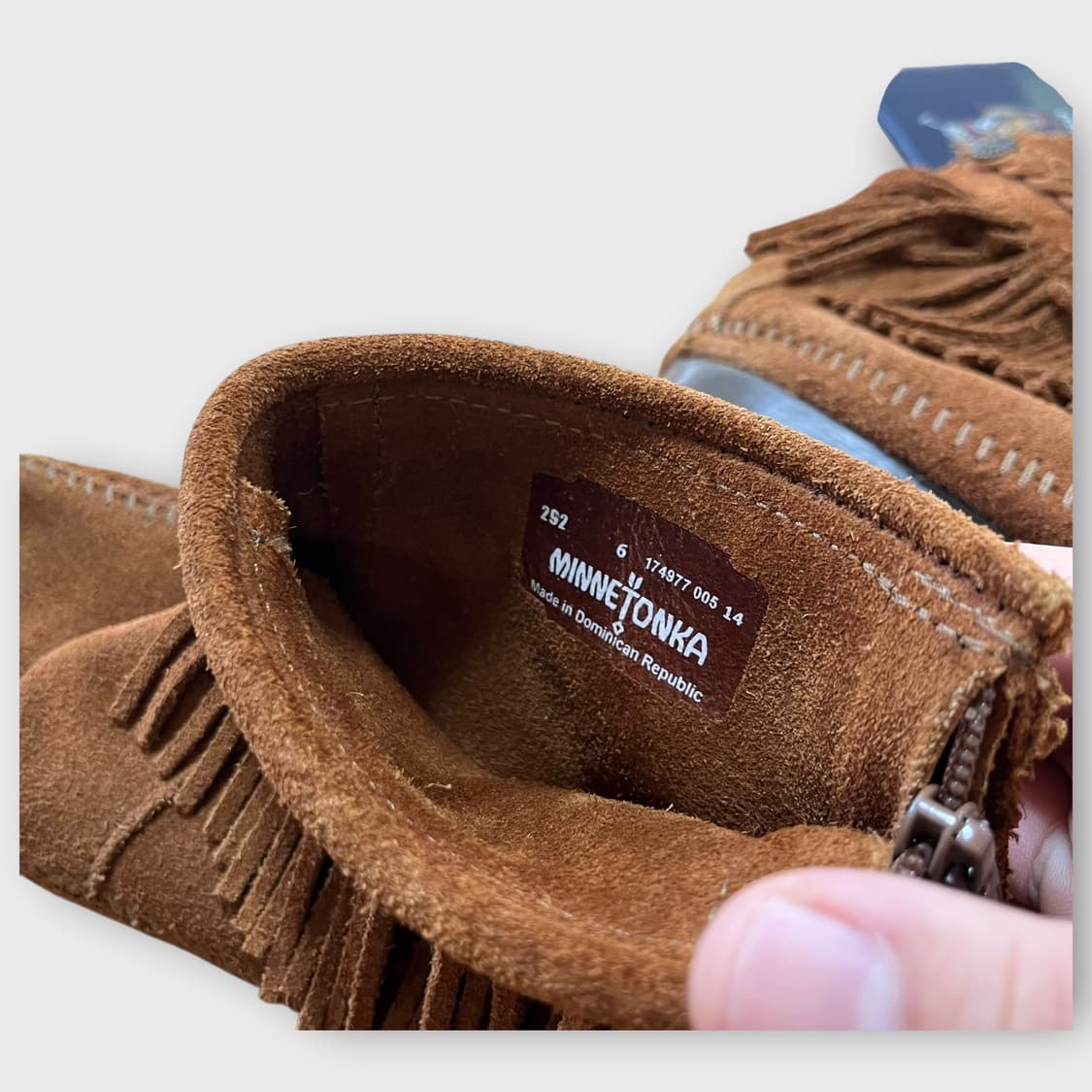 Minnetonka . 프린지 웨스턴 부츠
 상품이미지5